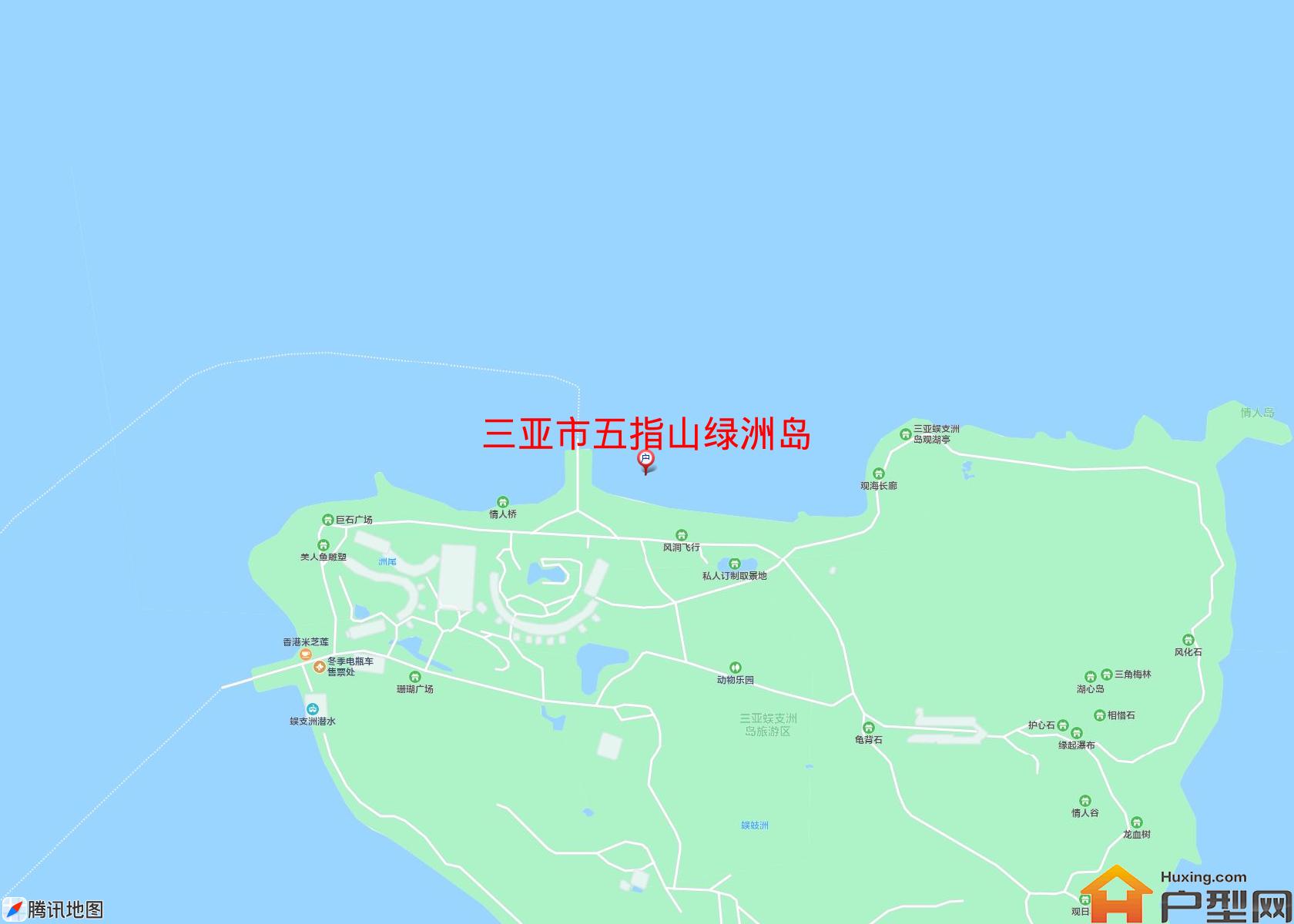 五指山绿洲岛小区 - 户型网