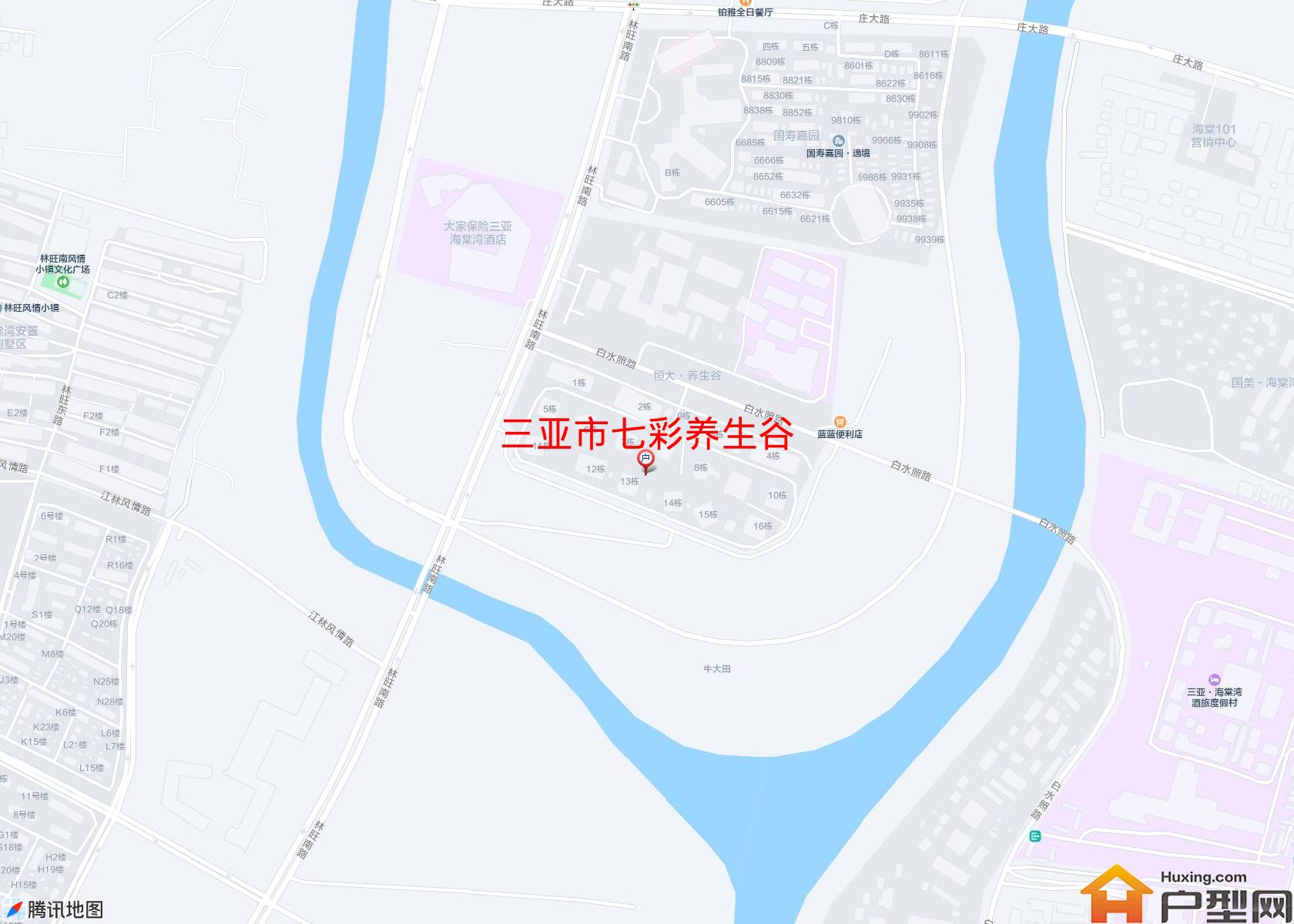 七彩养生谷小区 - 户型网