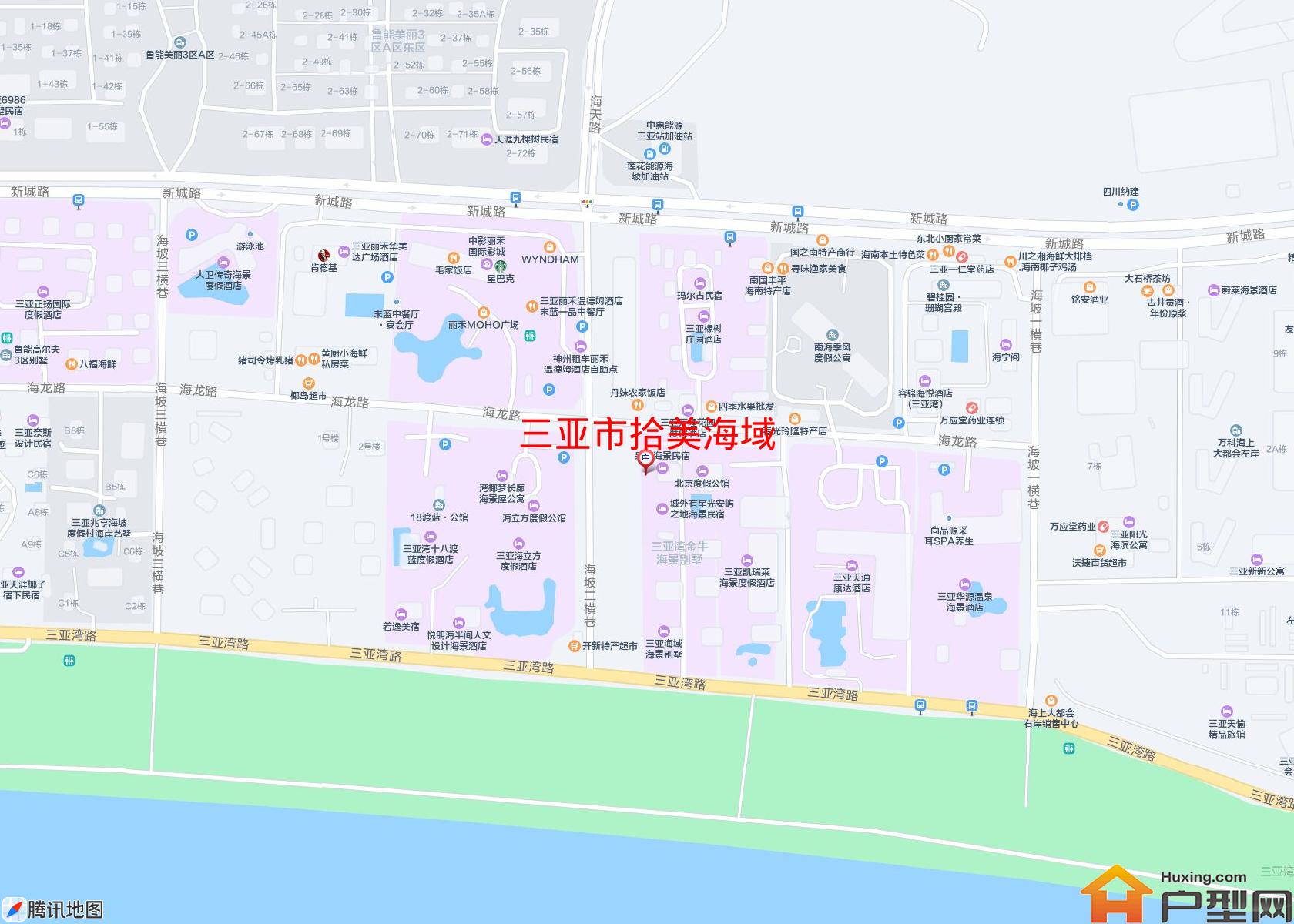 拾美海域小区 - 户型网