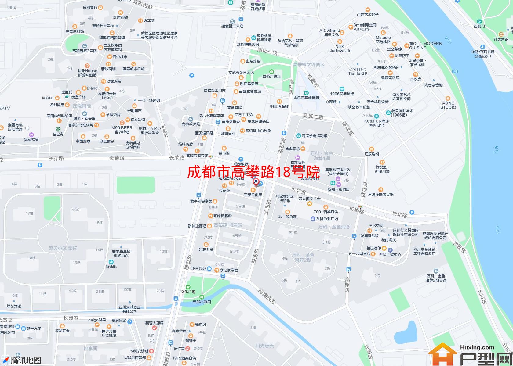 高攀路18号院小区 - 户型网