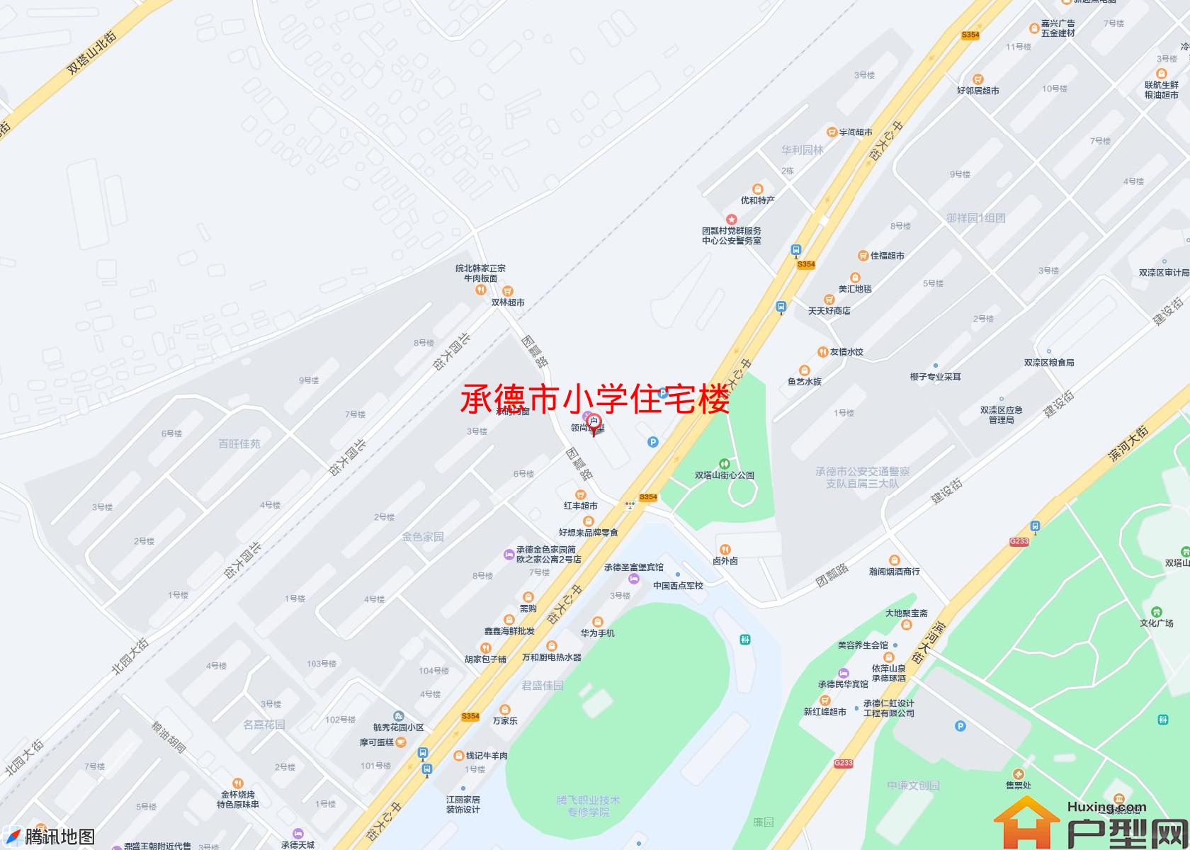 小学住宅楼小区 - 户型网