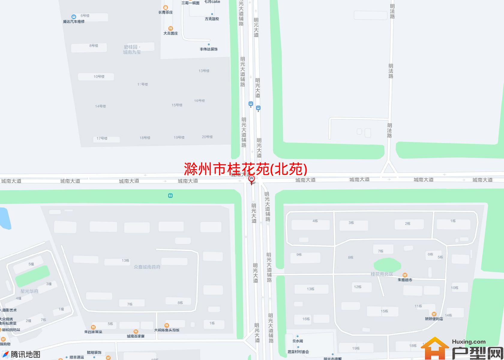 桂花苑(北苑)小区 - 户型网
