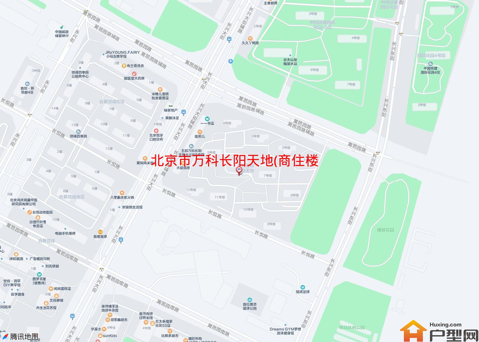 万科长阳天地(商住楼)小区 - 户型网