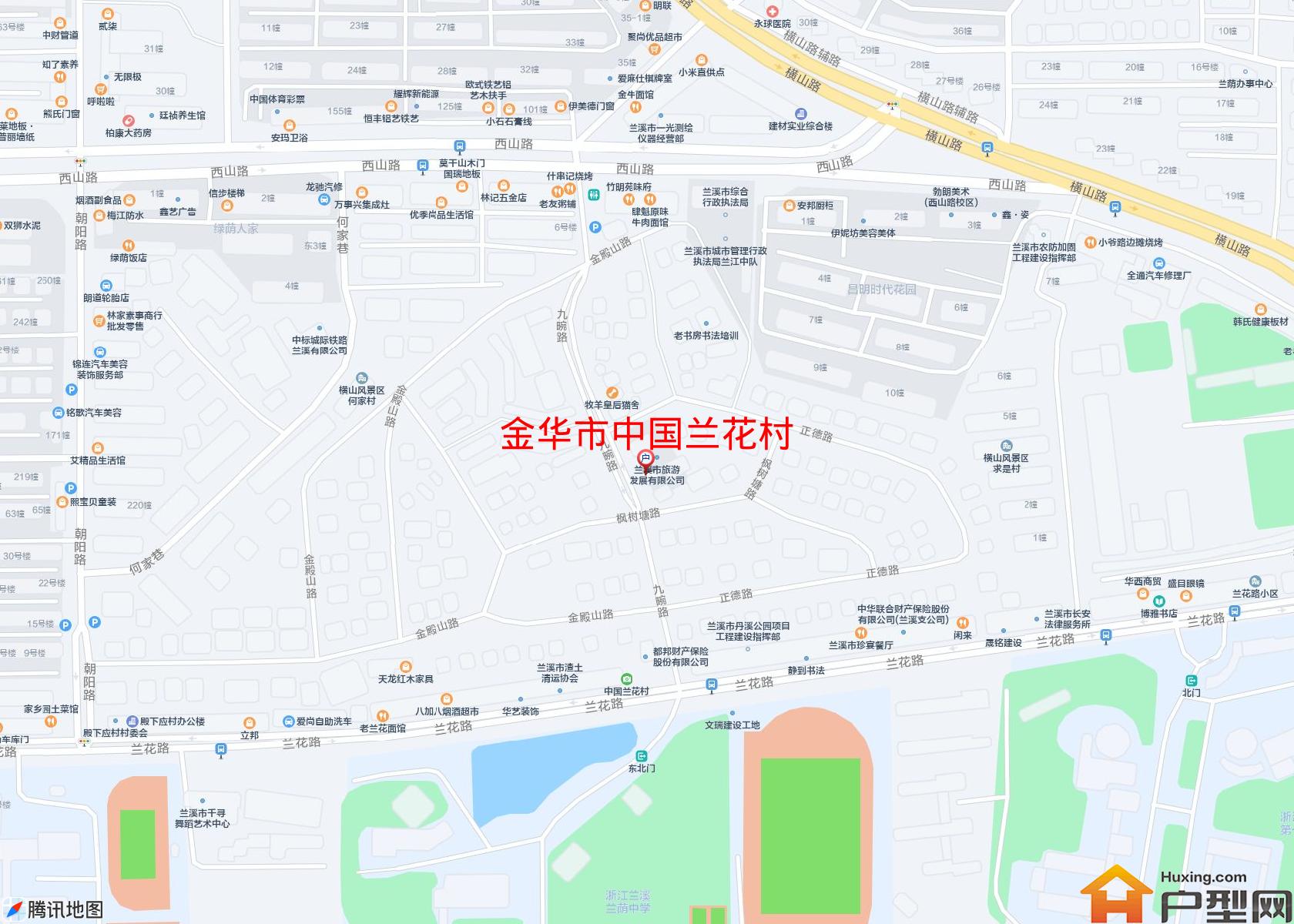 中国兰花村小区 - 户型网