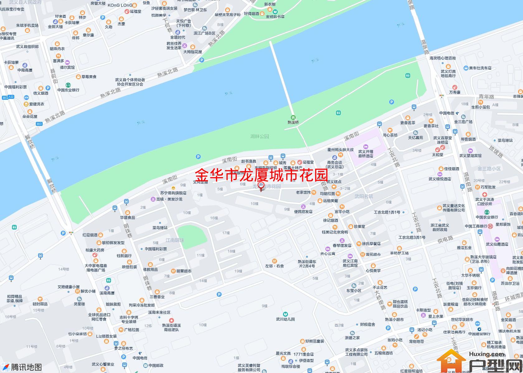 龙厦城市花园小区 - 户型网