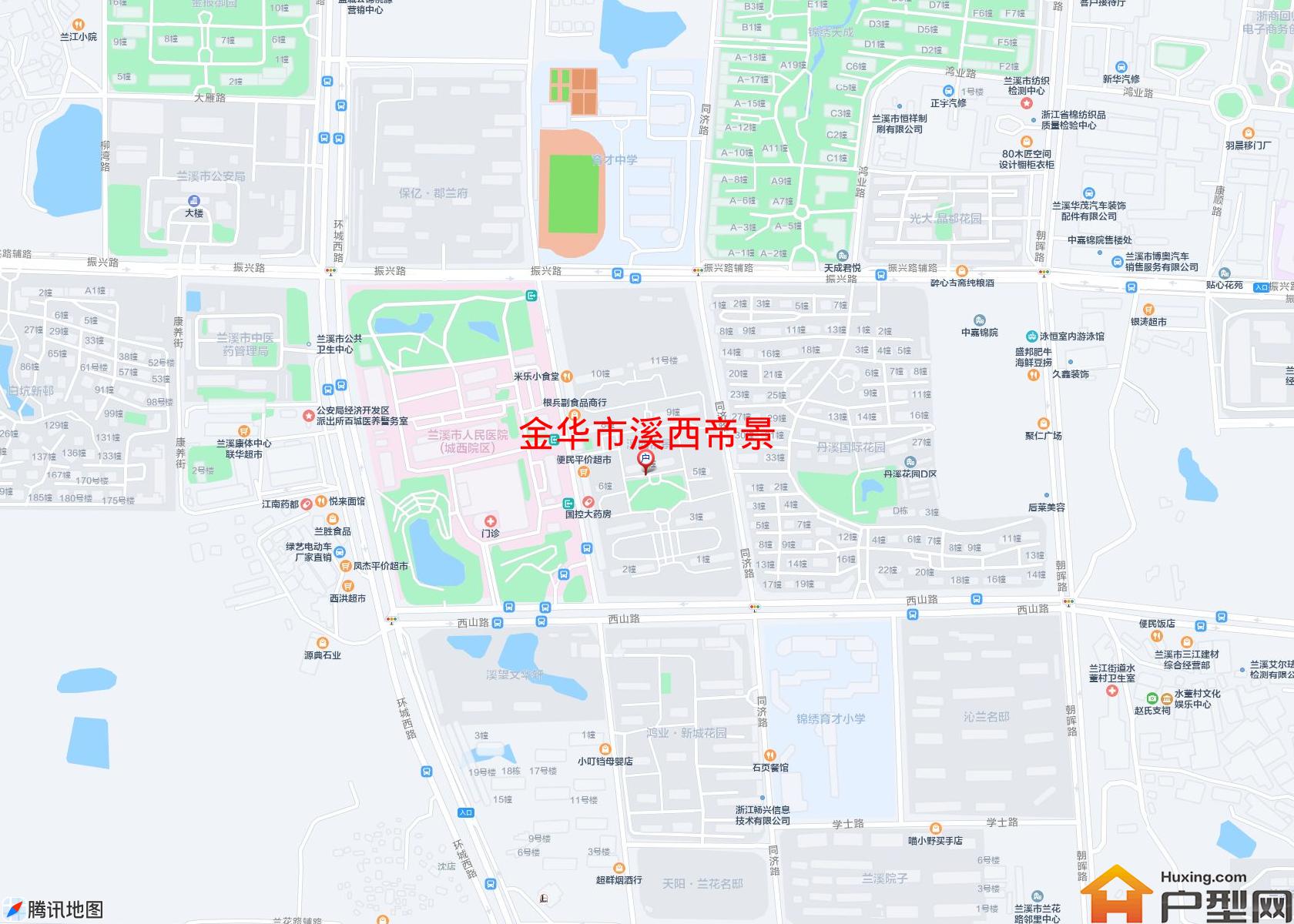 溪西帝景小区 - 户型网