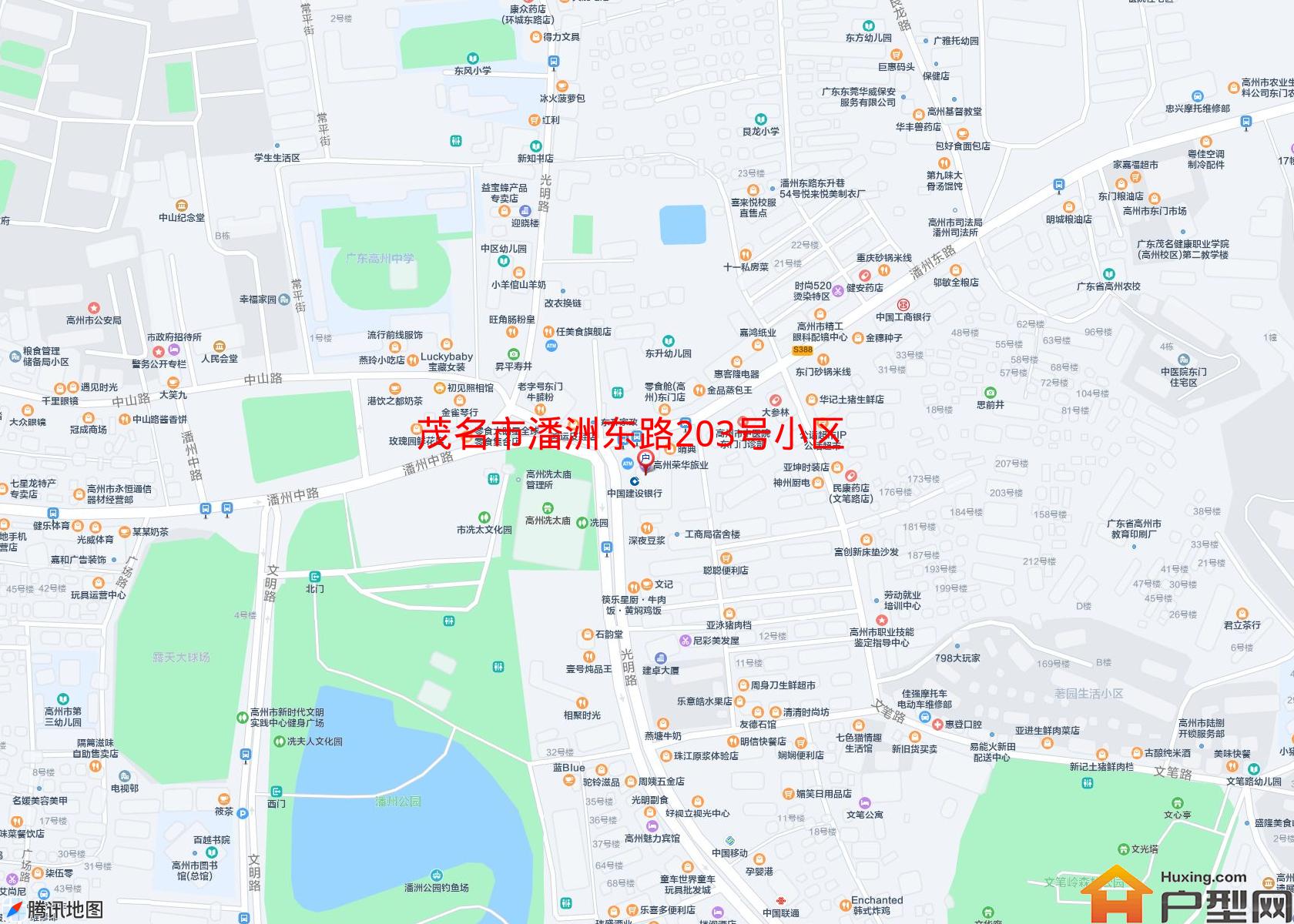 潘洲东路203号小区小区 - 户型网