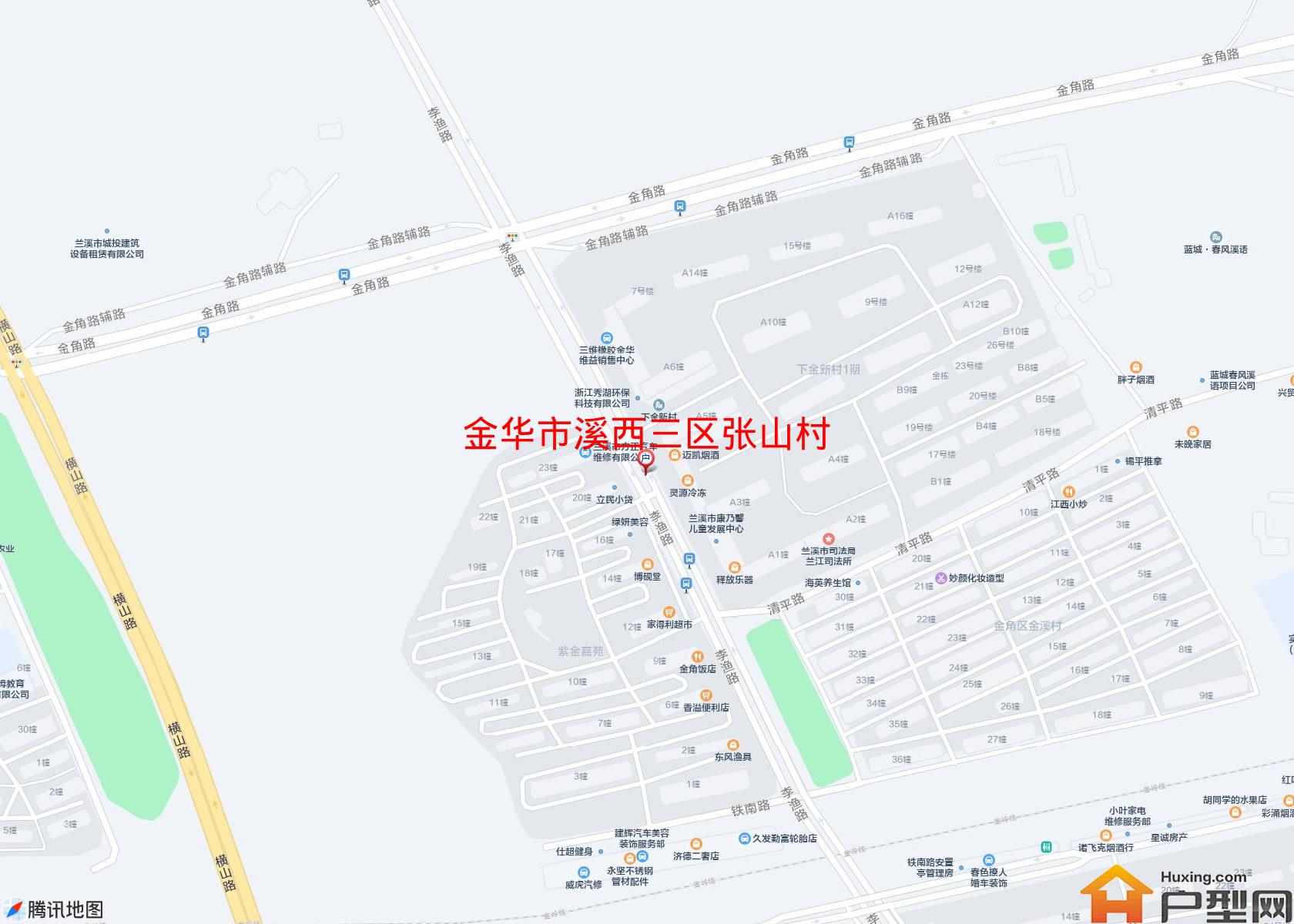 溪西三区张山村小区 - 户型网