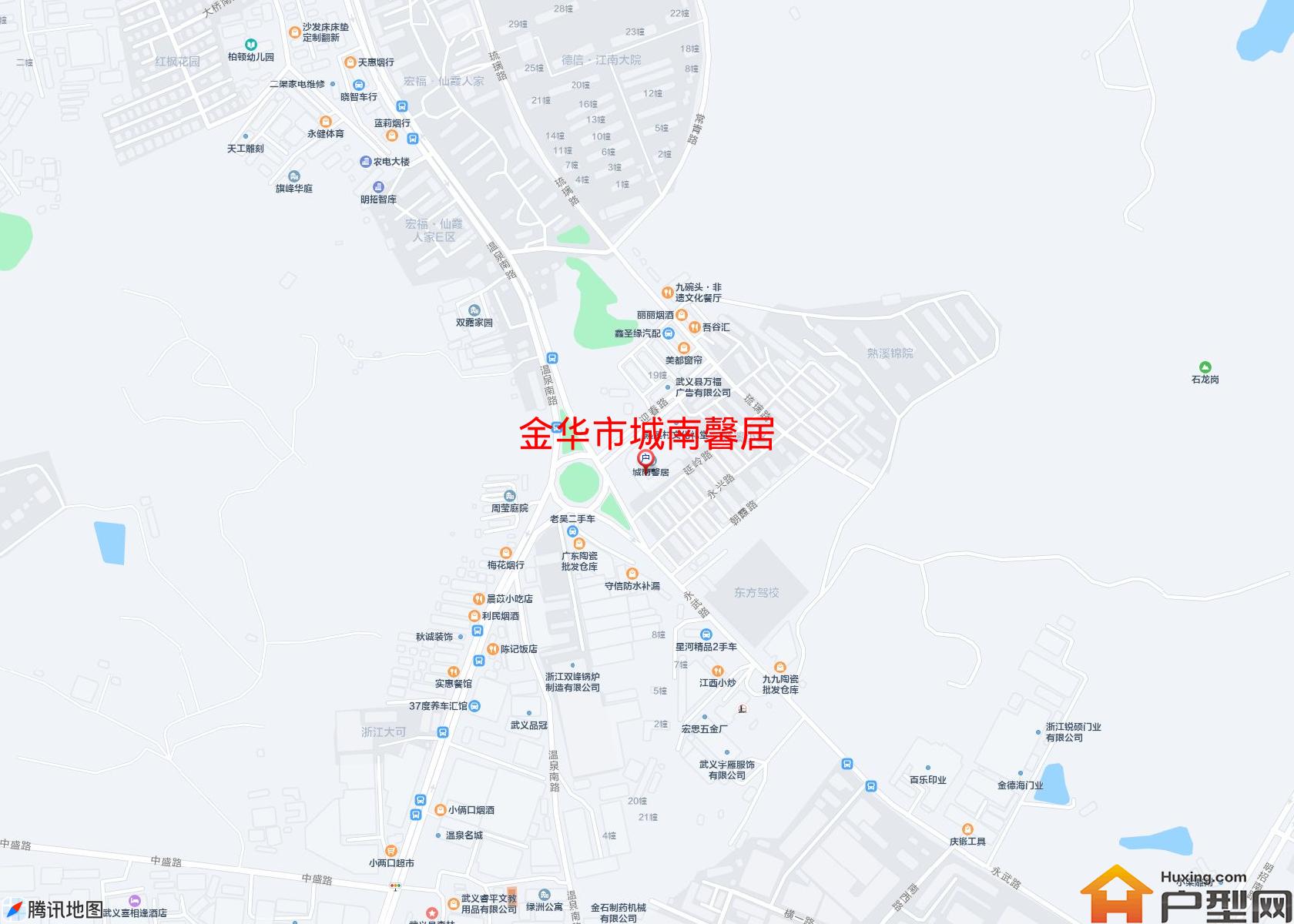 城南馨居小区 - 户型网