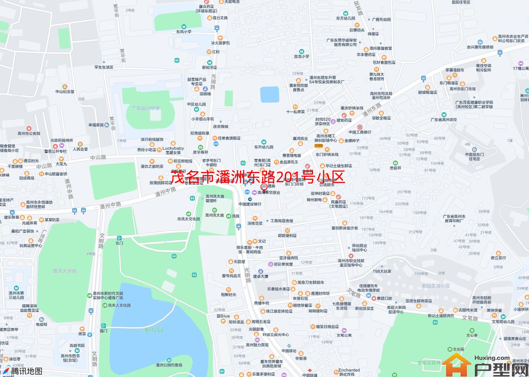 潘洲东路201号小区小区 - 户型网