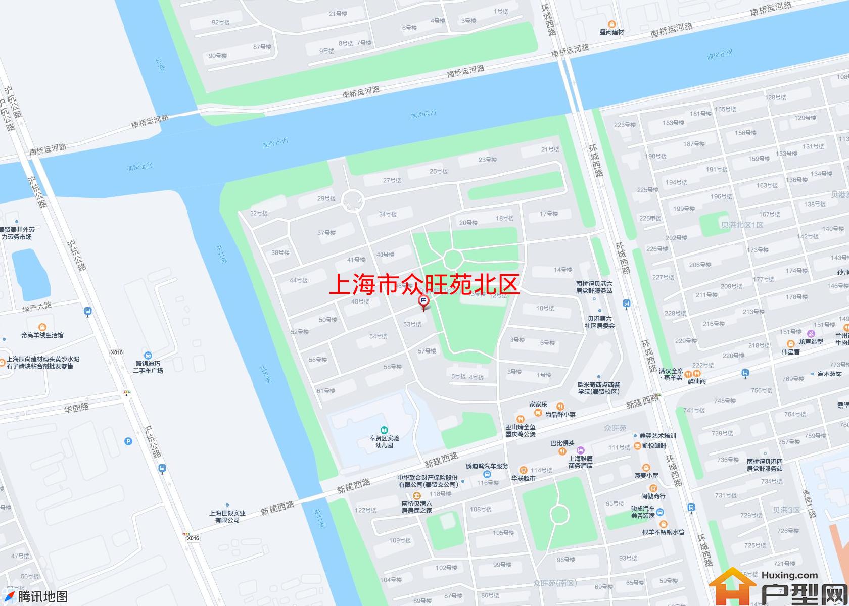 众旺苑北区小区 - 户型网