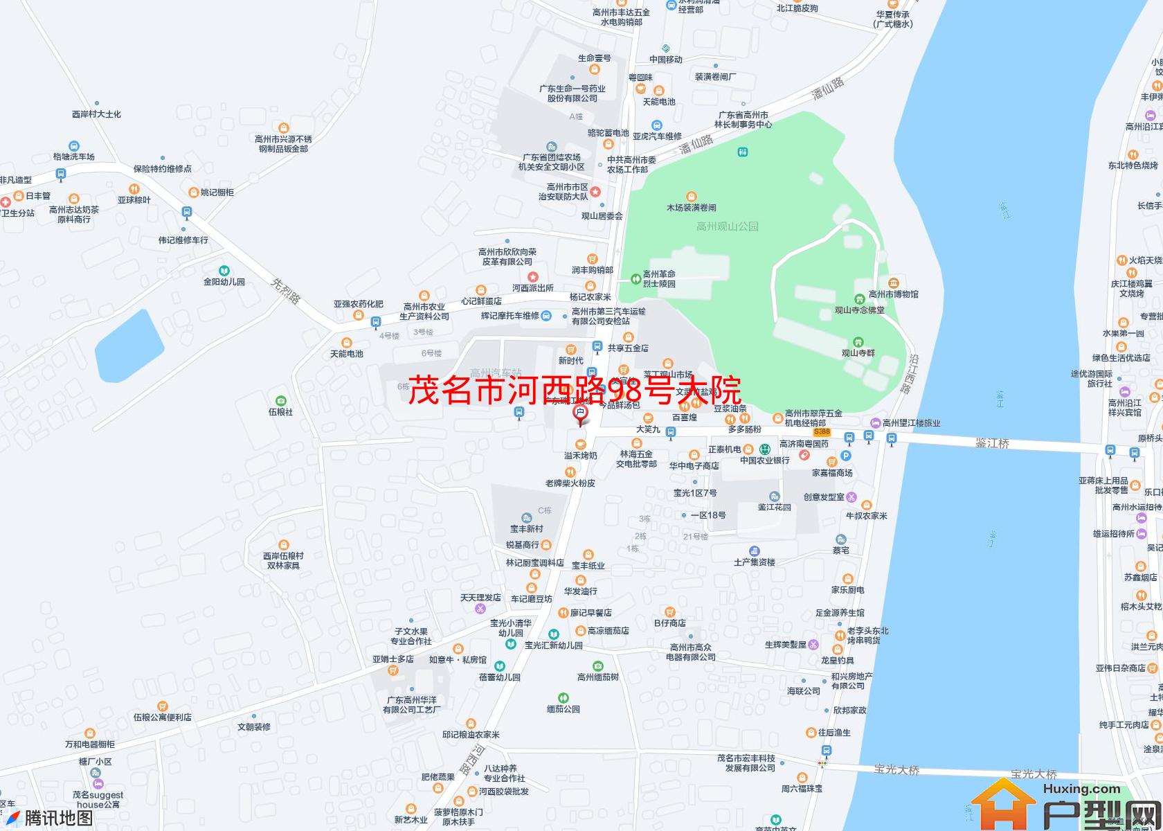 河西路98号大院小区 - 户型网