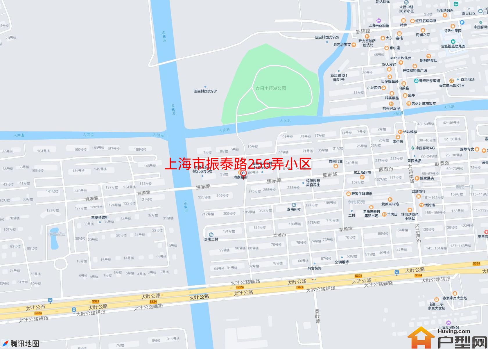 振泰路256弄小区小区 - 户型网