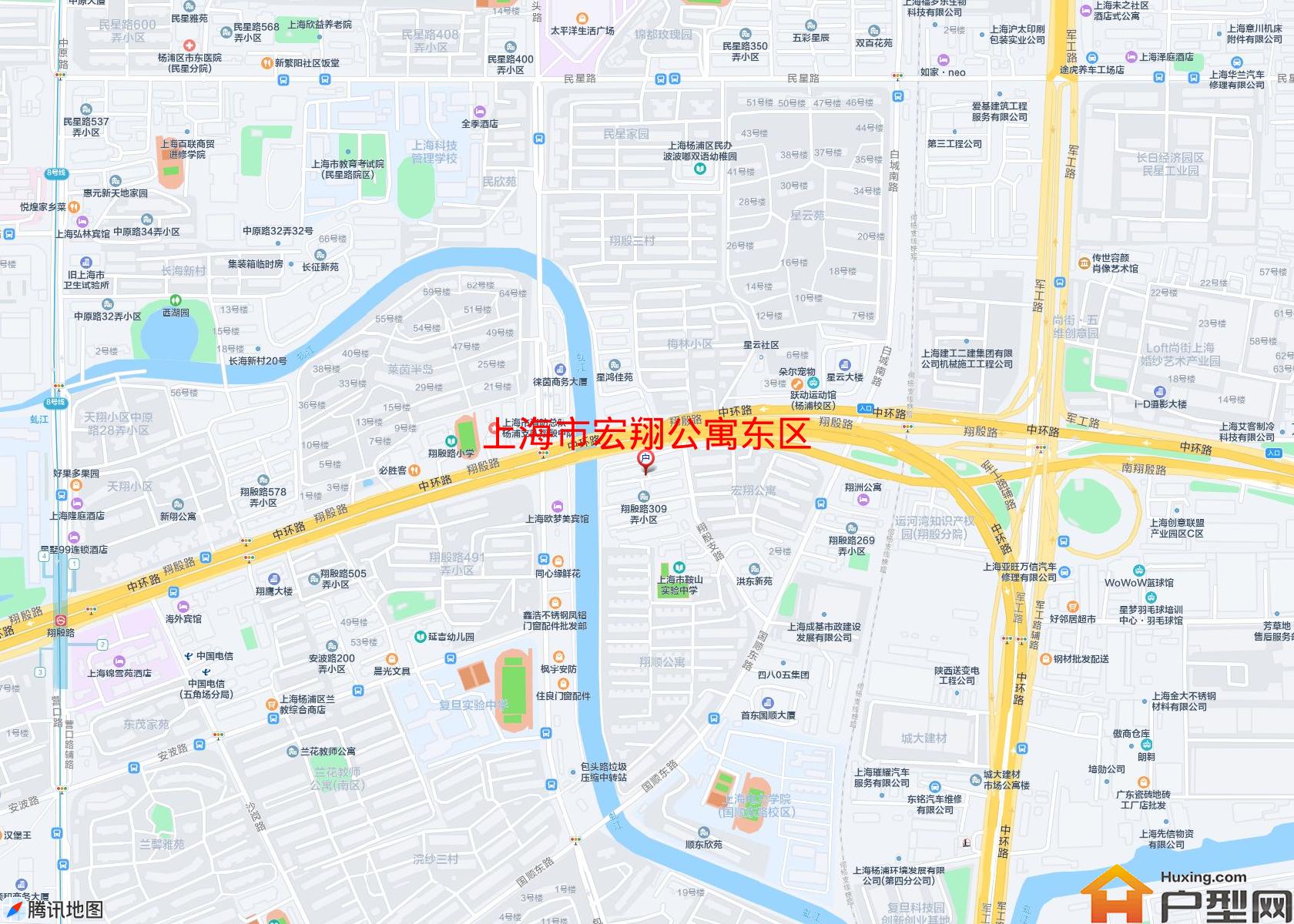 宏翔公寓东区小区 - 户型网