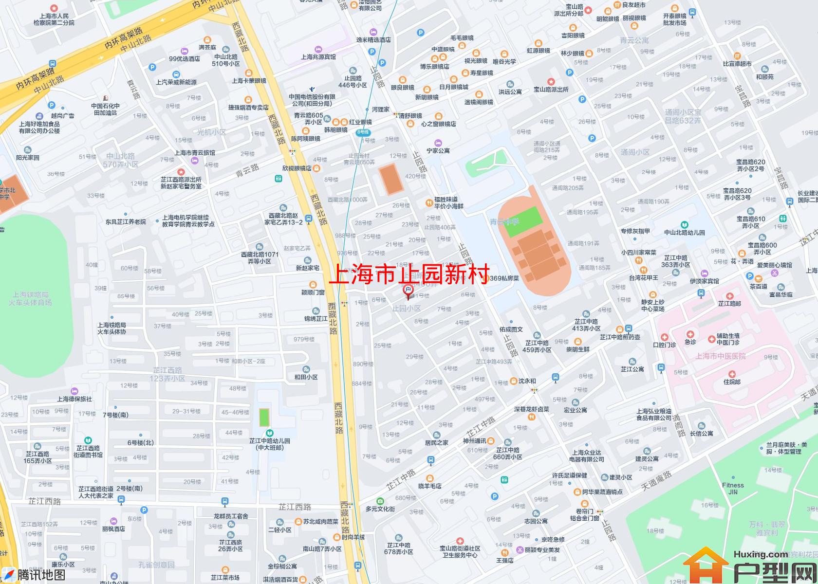 止园新村小区 - 户型网