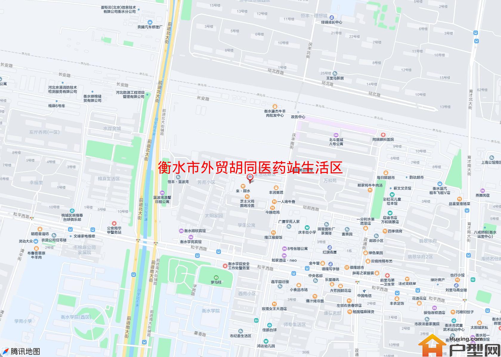 外贸胡同医药站生活区小区 - 户型网