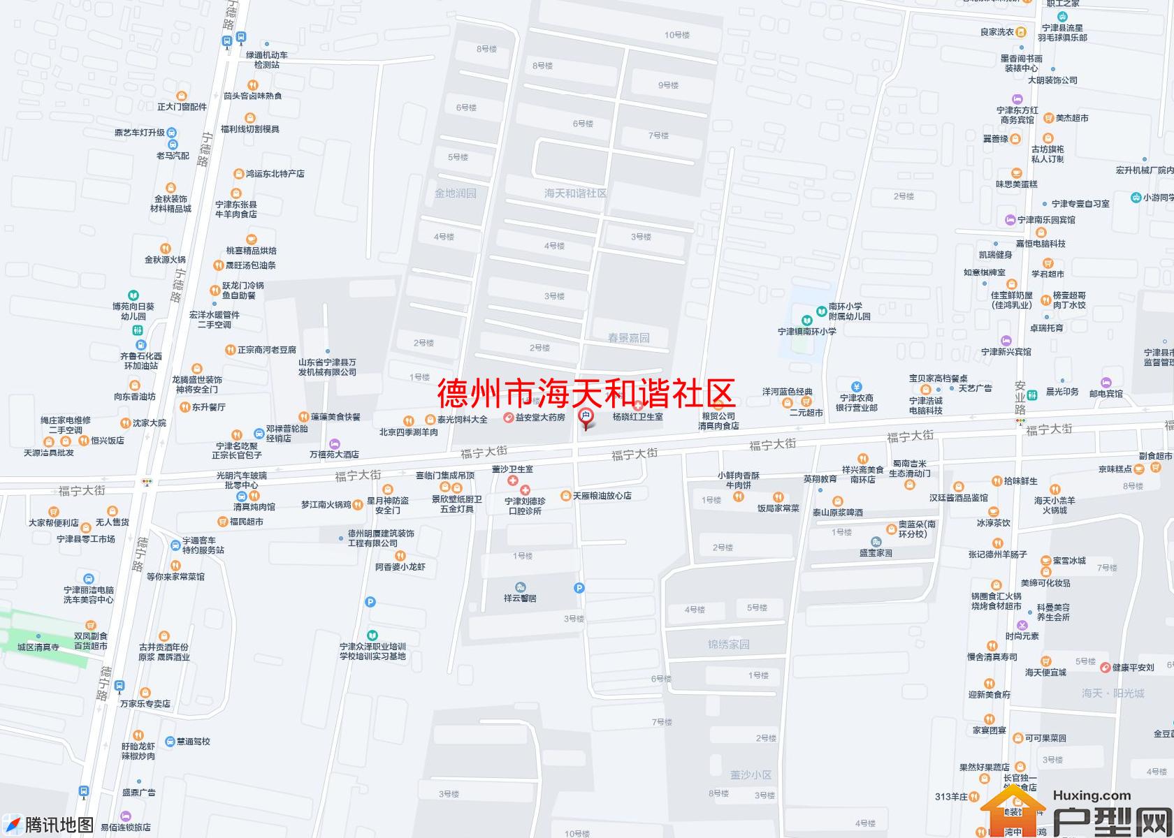 海天和谐社区小区 - 户型网
