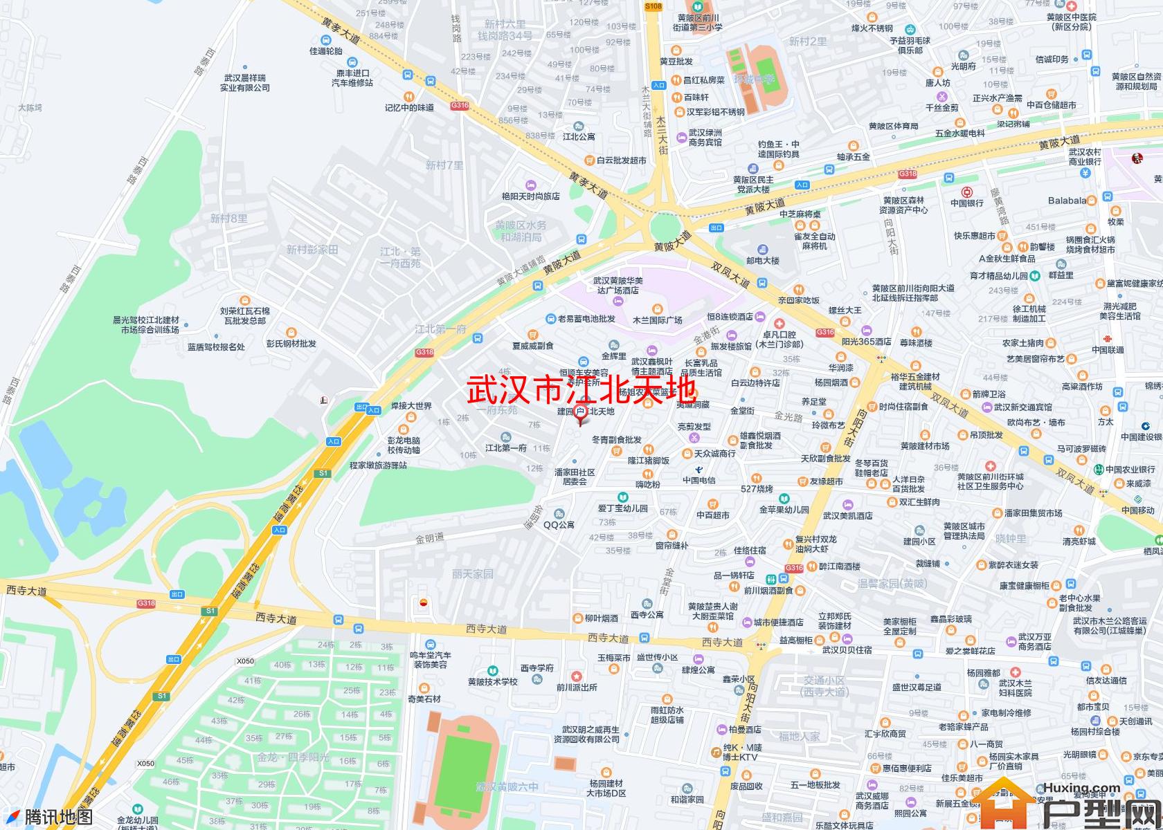 江北天地小区 - 户型网
