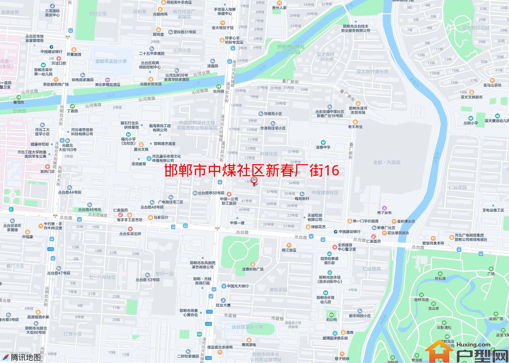 中煤社区新春厂街16号院小区 - 户型网
