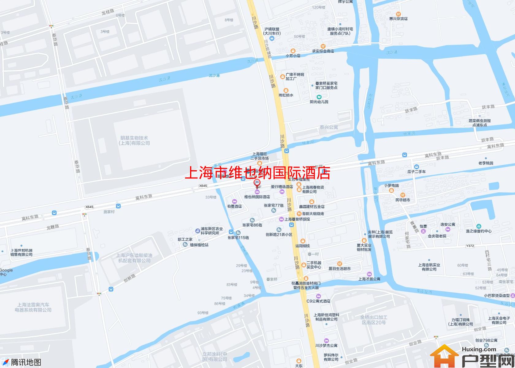 维也纳国际酒店小区 - 户型网