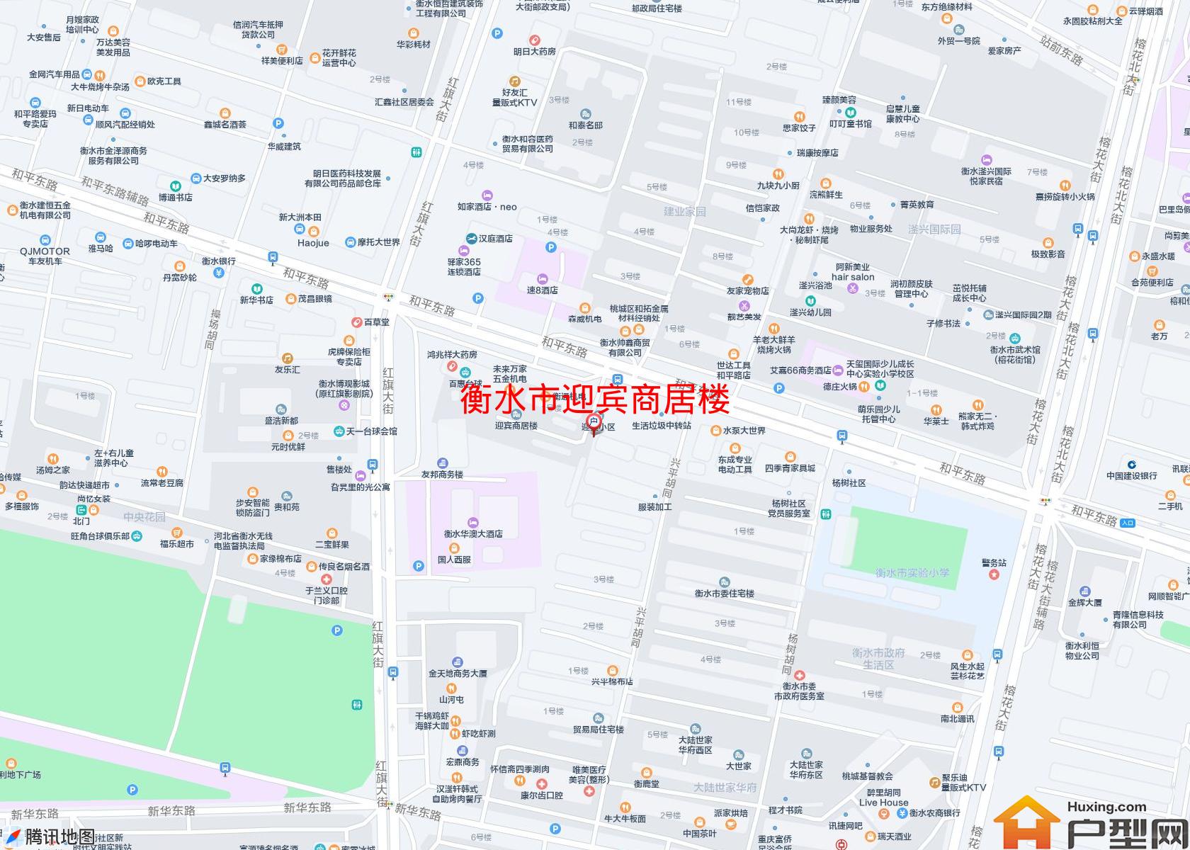 迎宾商居楼小区 - 户型网