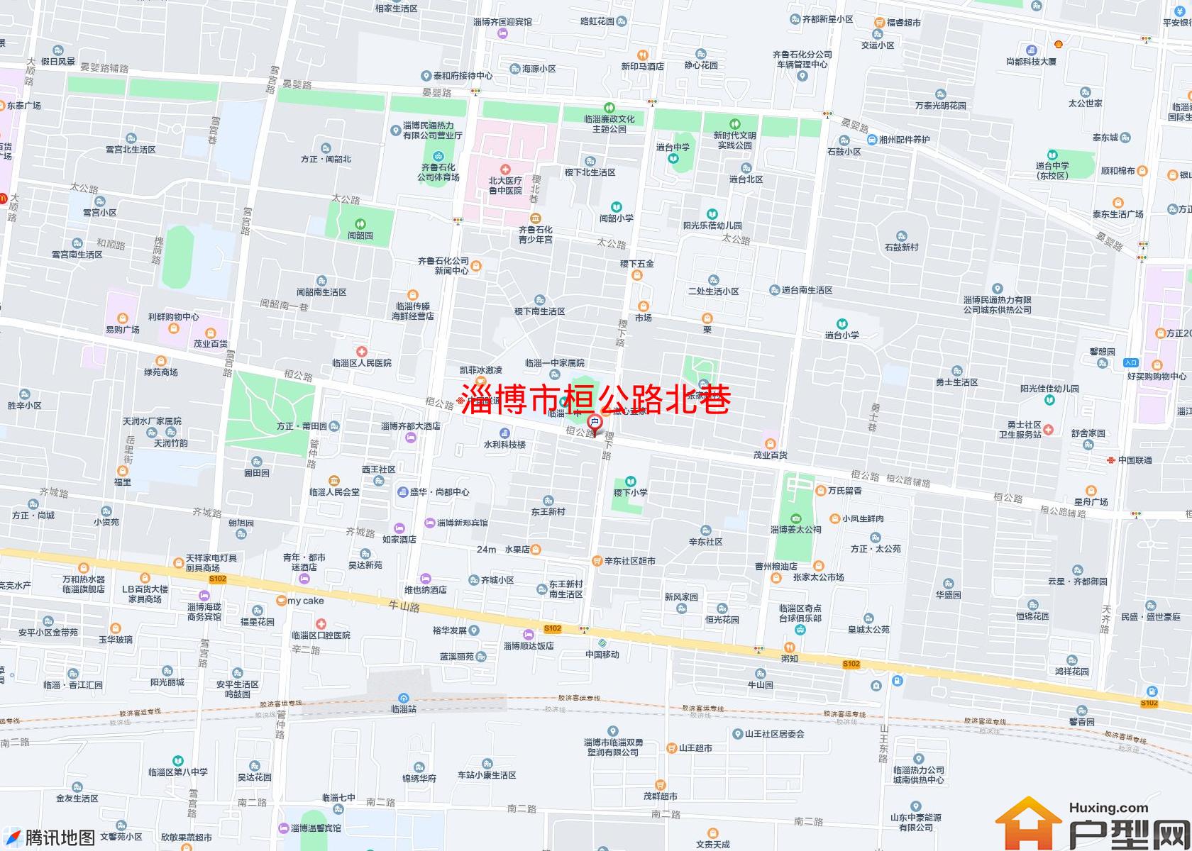 桓公路北巷小区 - 户型网
