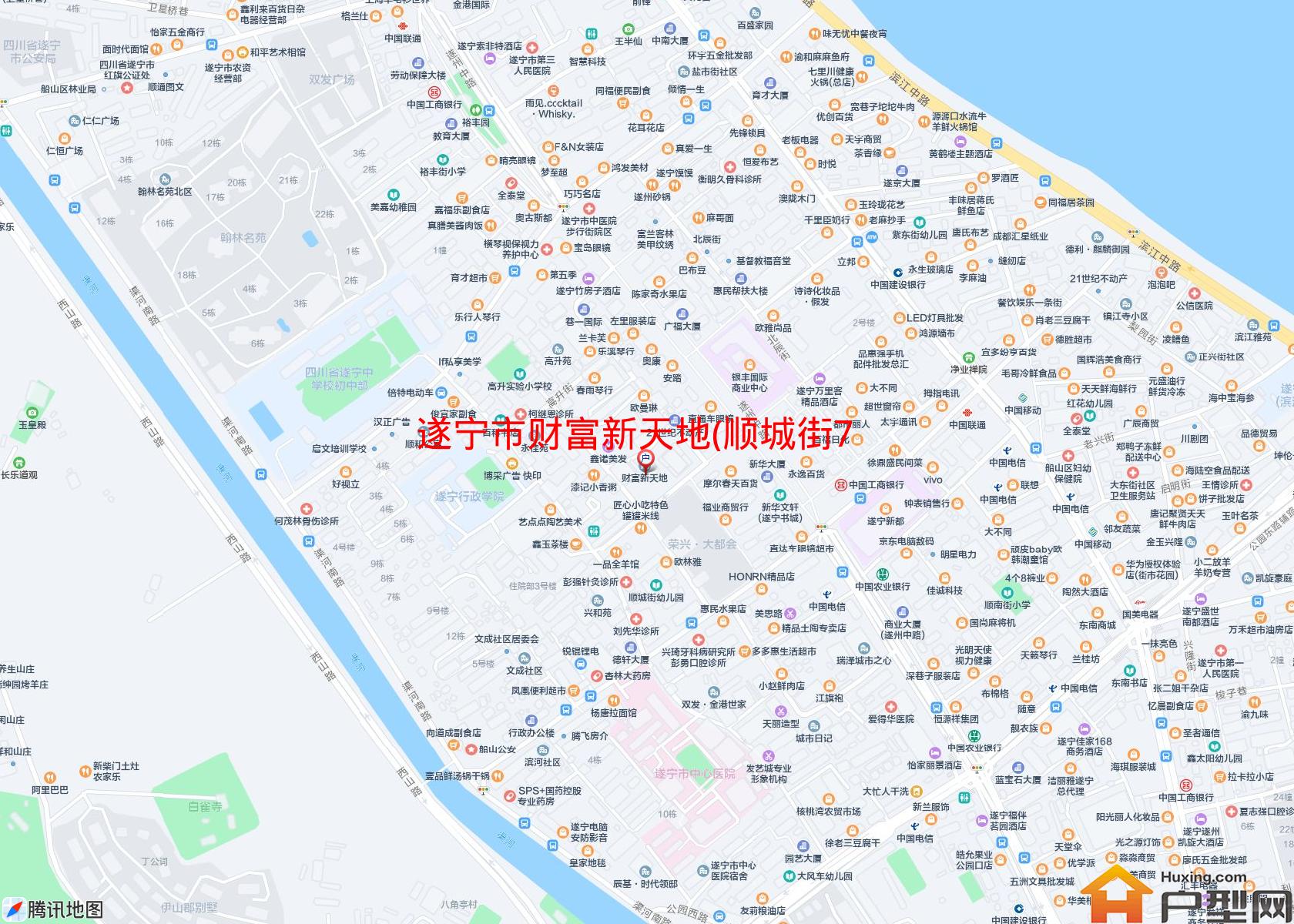 财富新天地(顺城街78号)小区 - 户型网