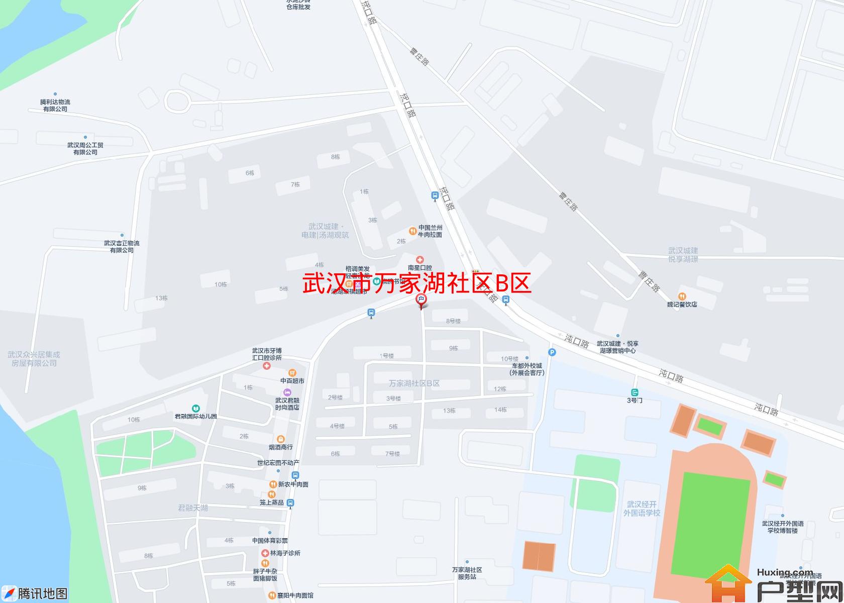 万家湖社区B区小区 - 户型网
