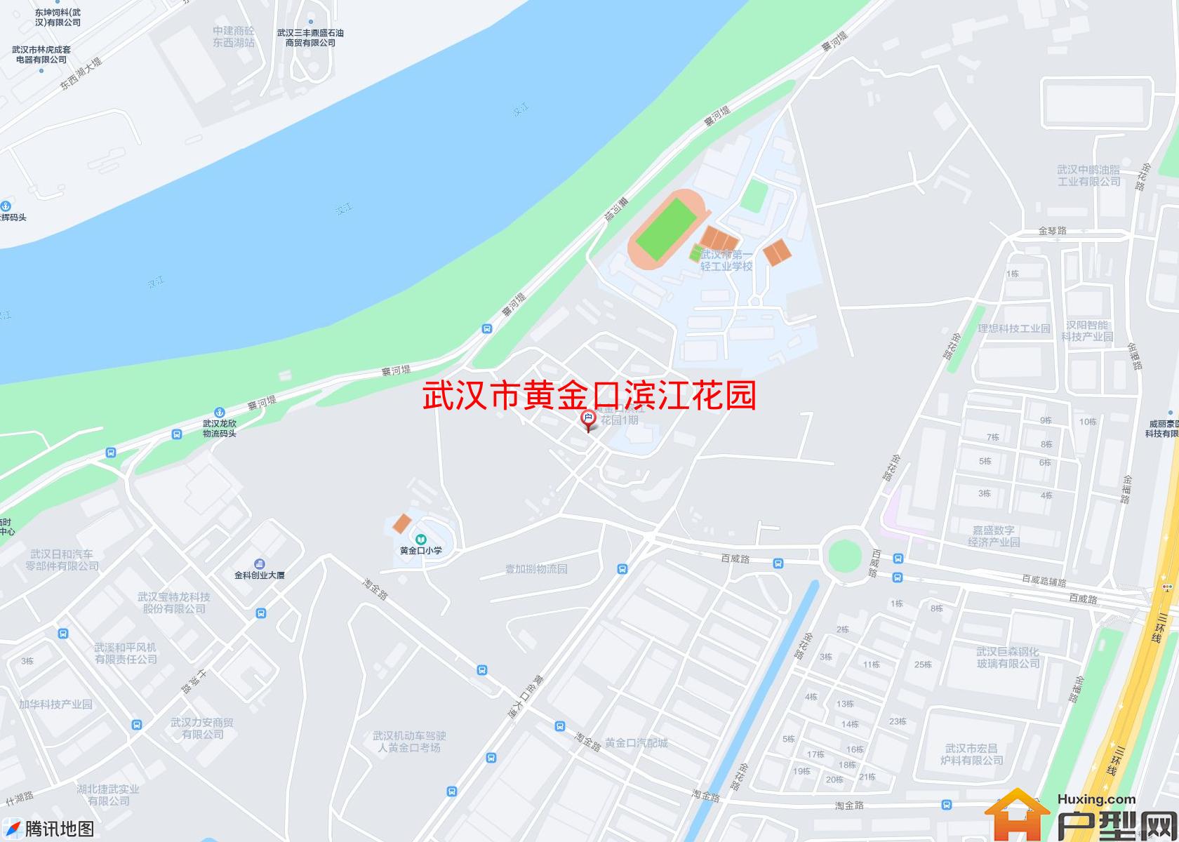 黄金口滨江花园小区 - 户型网