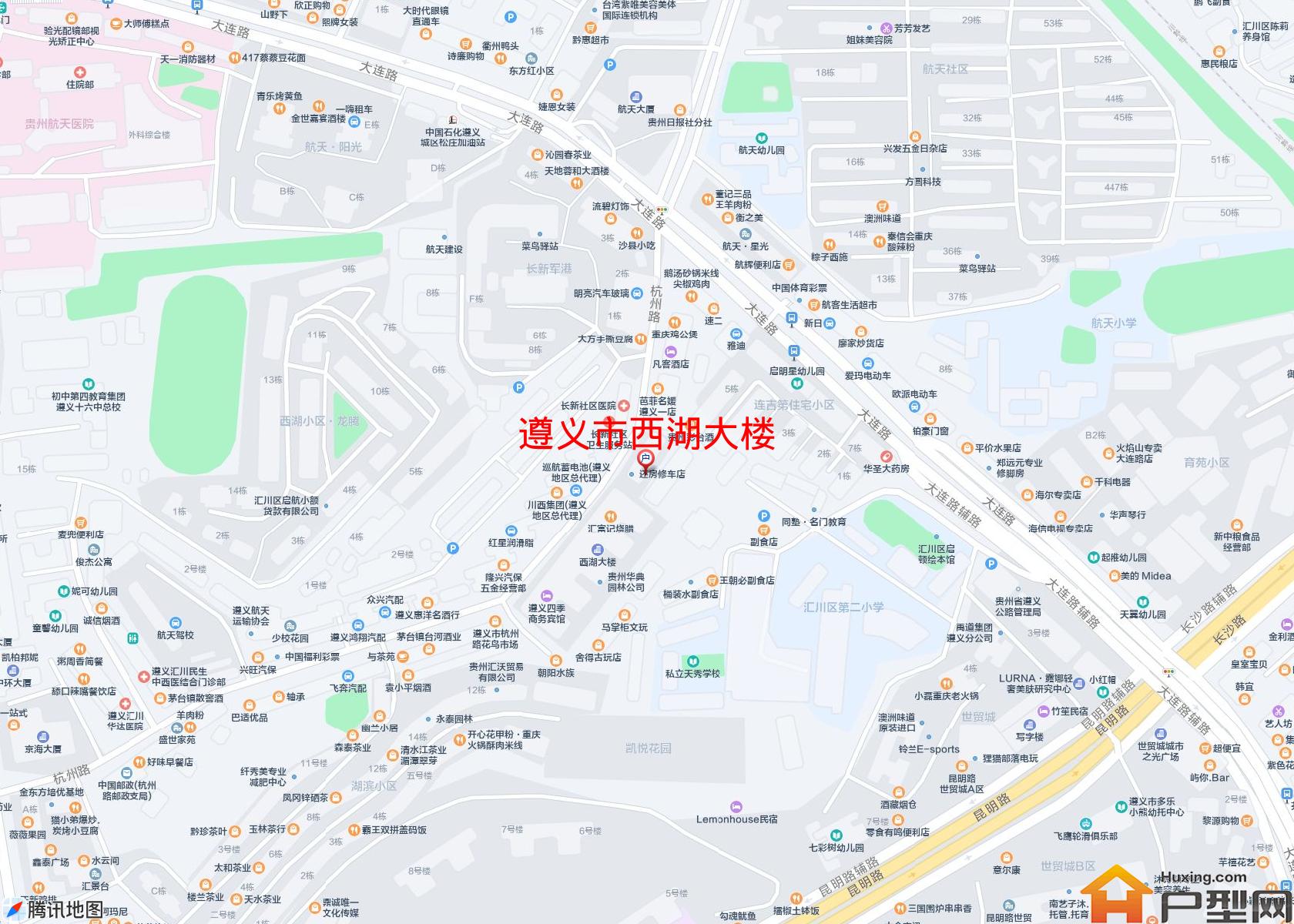 西湖大楼小区 - 户型网