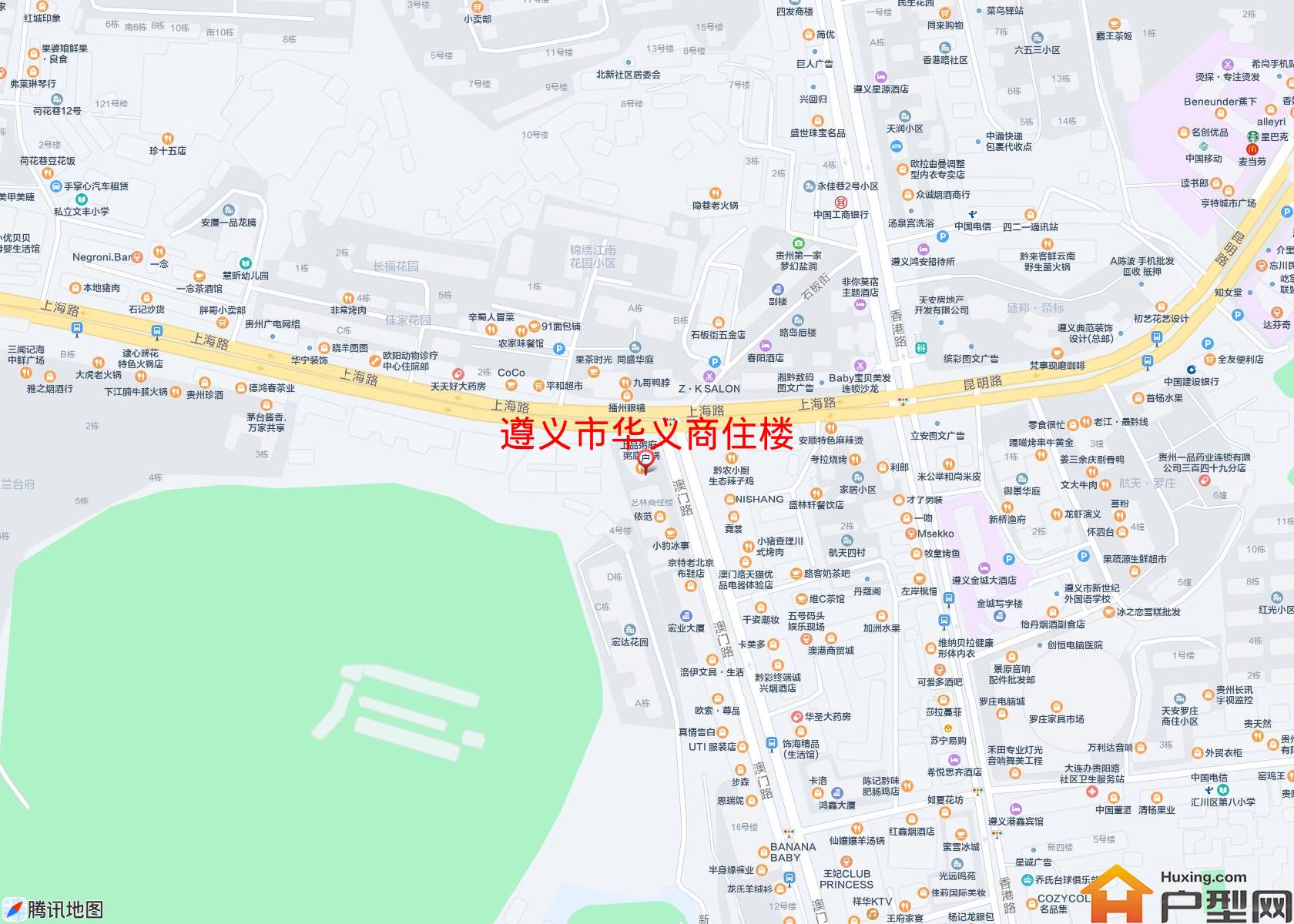 华义商住楼小区 - 户型网