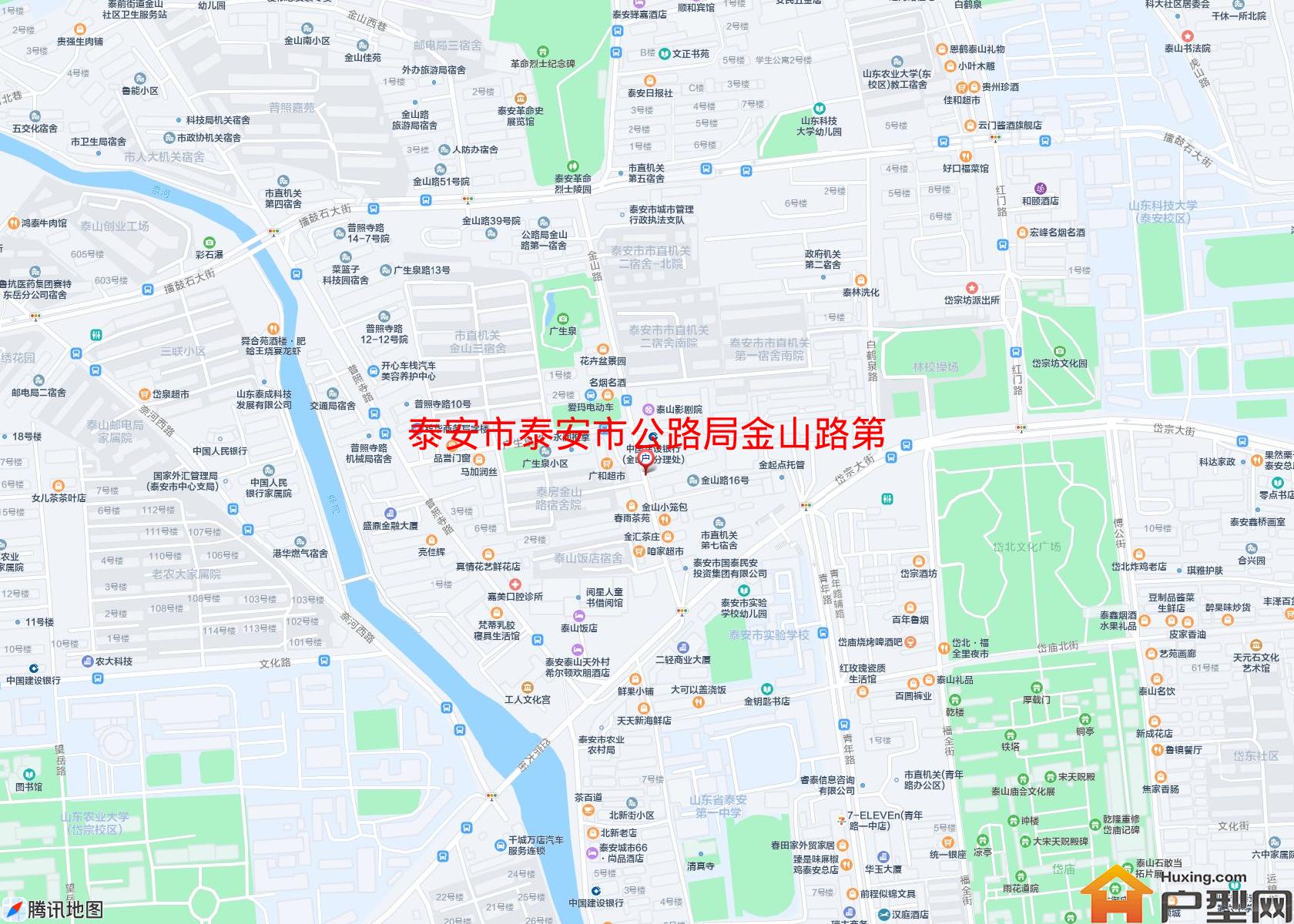 泰安市公路局金山路第二宿舍小区 - 户型网