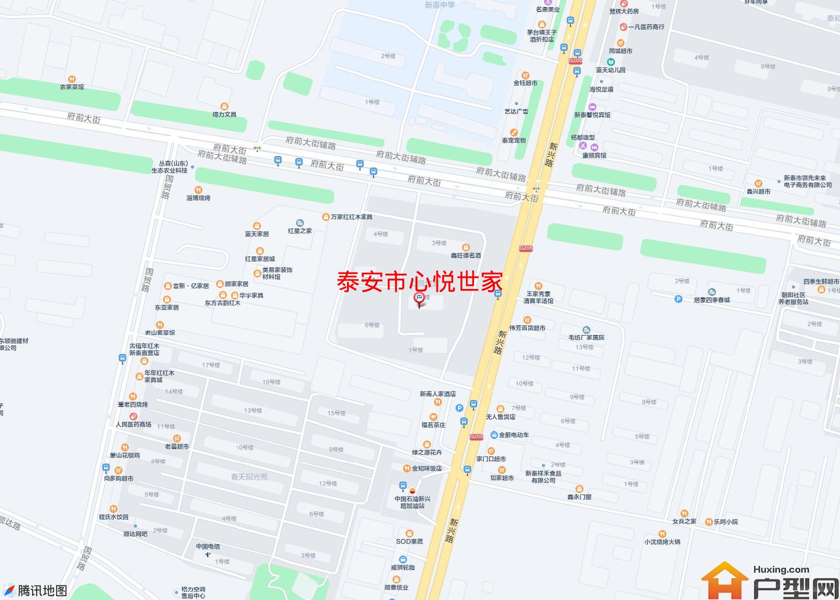 心悦世家小区 - 户型网