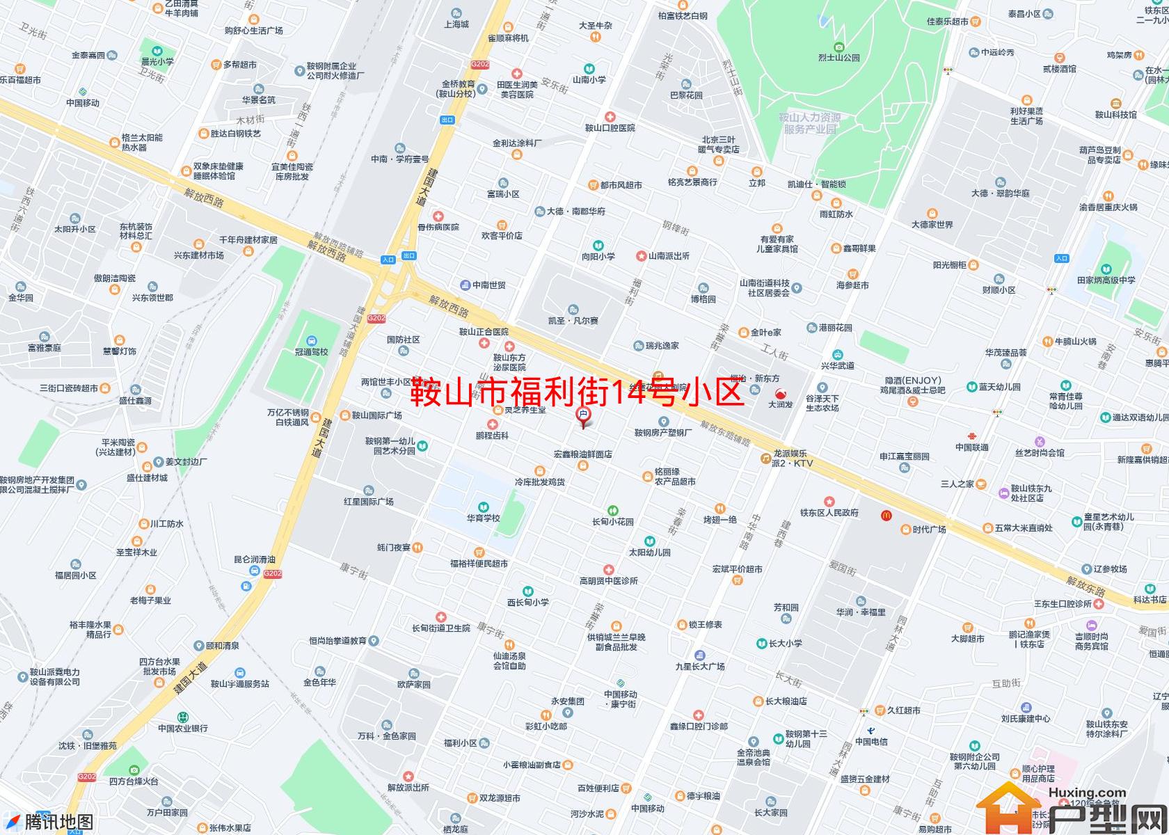 福利街14号小区小区 - 户型网
