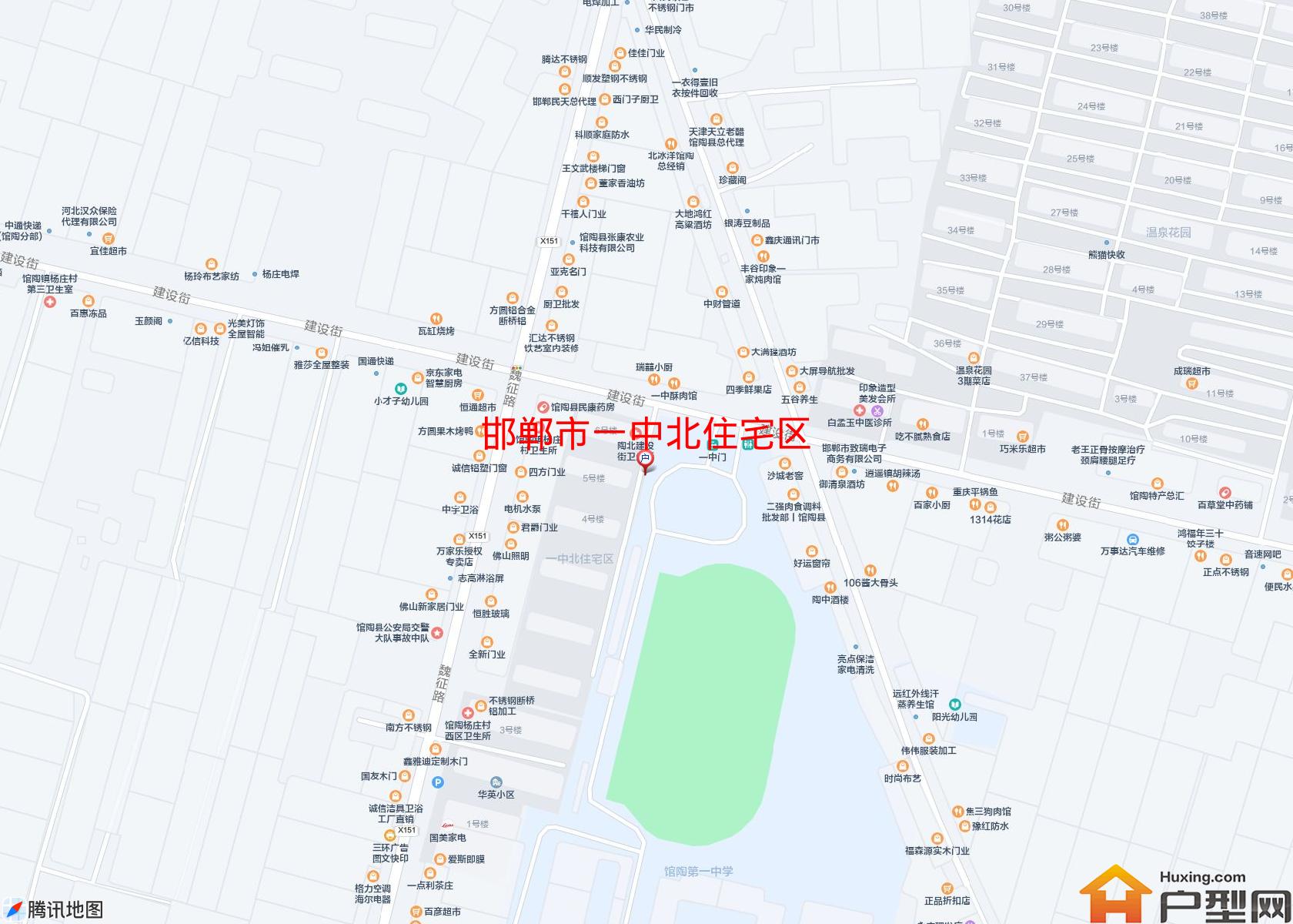 一中北住宅区小区 - 户型网