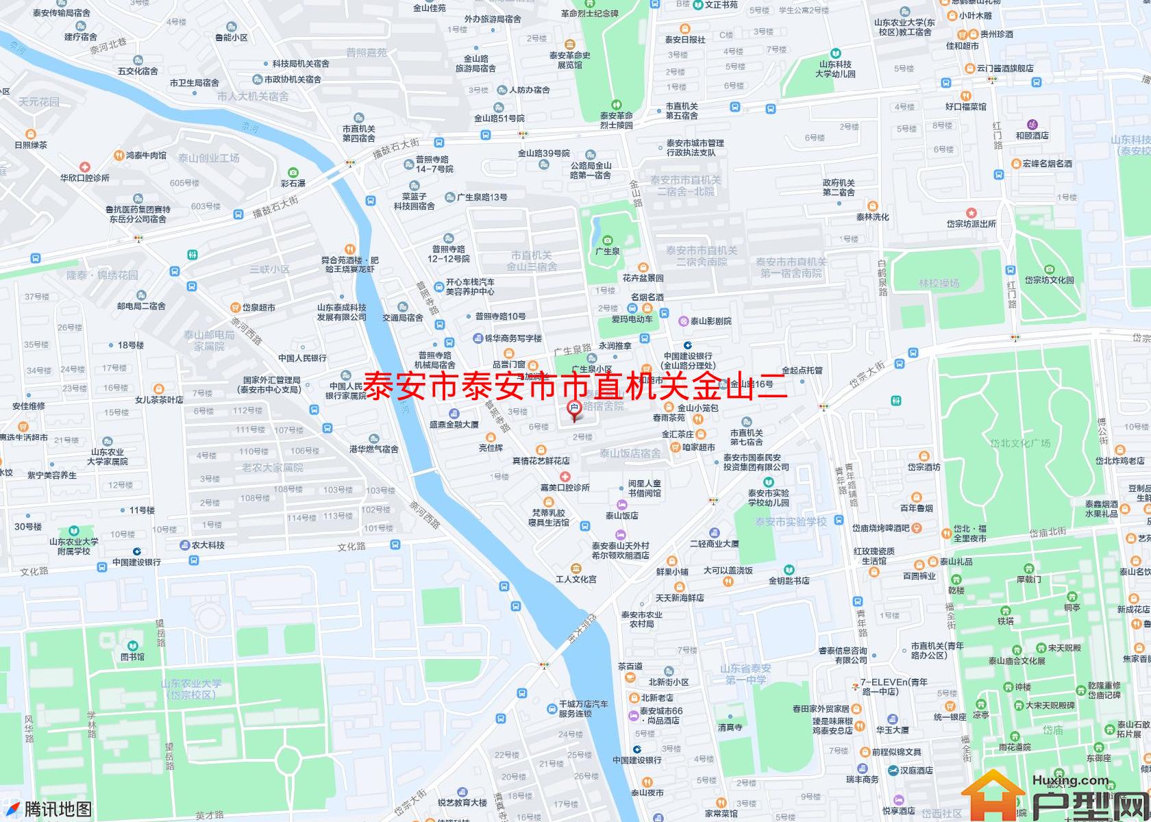 泰安市市直机关金山二宿舍小区 - 户型网