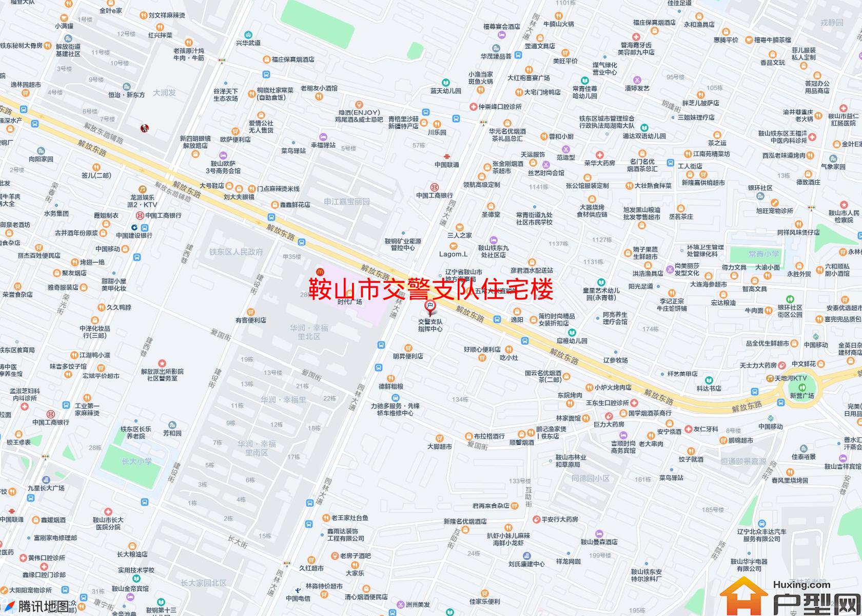 交警支队住宅楼小区 - 户型网