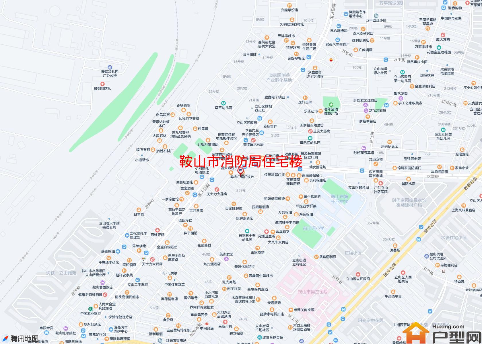 消防局住宅楼小区 - 户型网