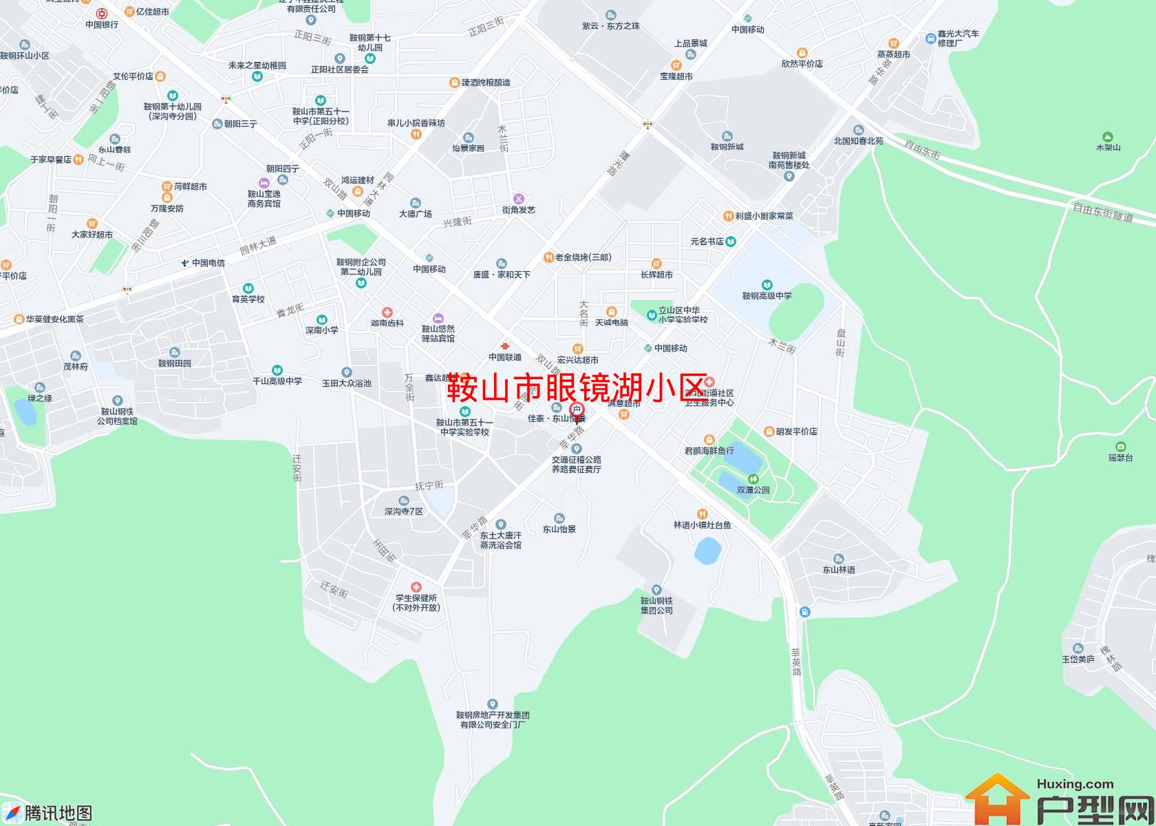 眼镜湖小区小区 - 户型网
