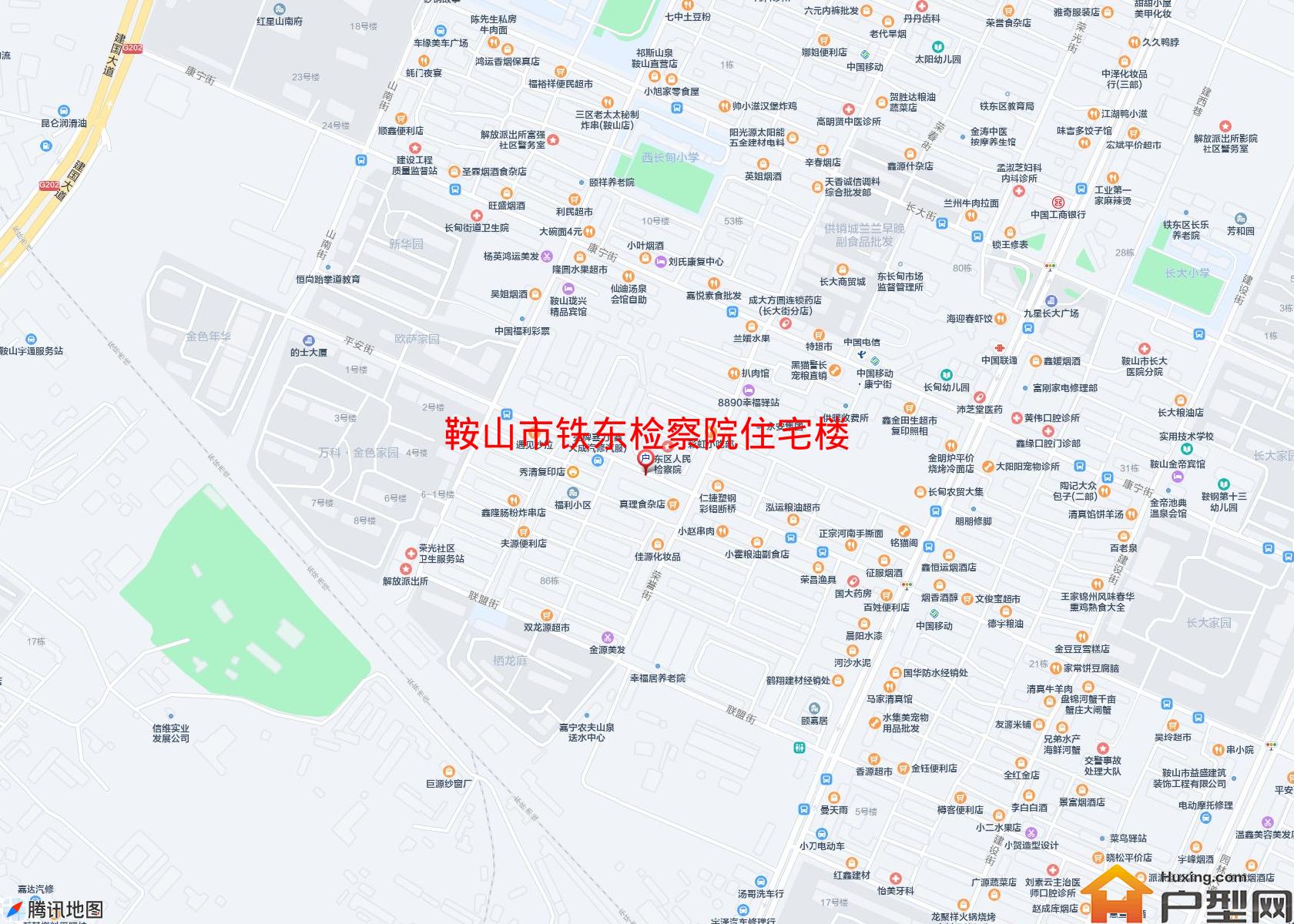 铁东检察院住宅楼小区 - 户型网