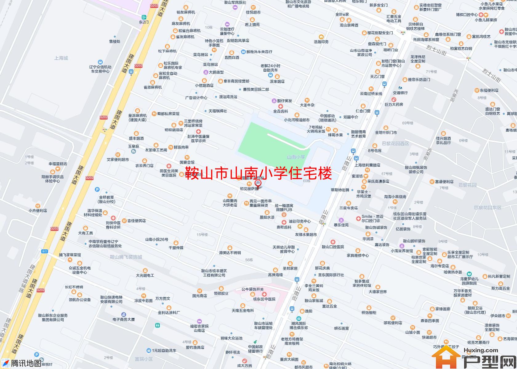 山南小学住宅楼小区 - 户型网