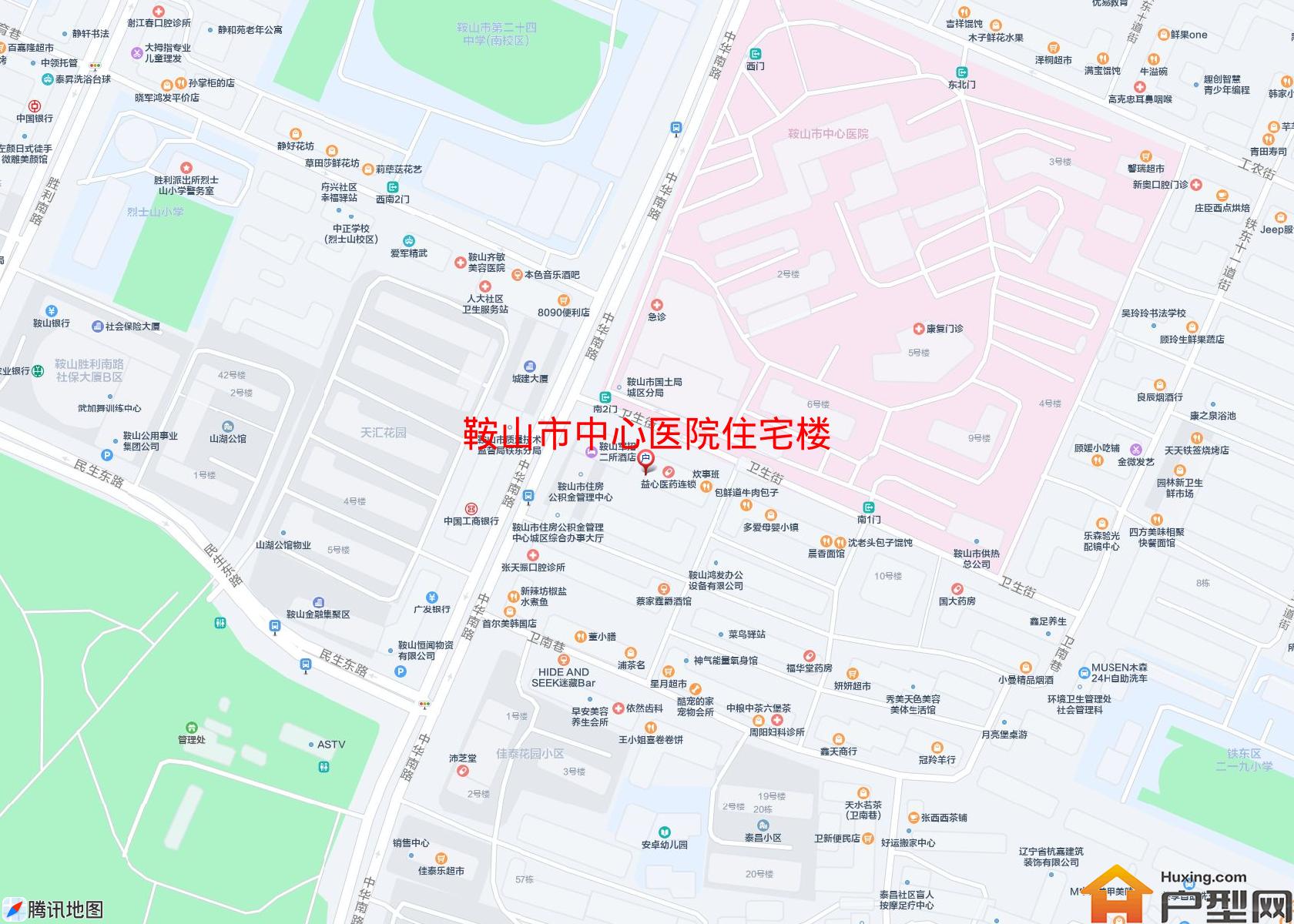 中心医院住宅楼小区 - 户型网