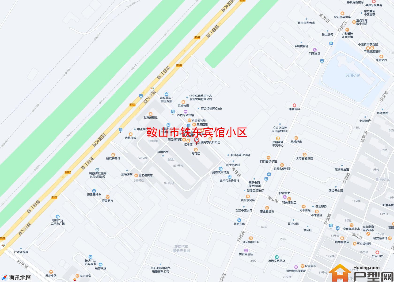 铁东宾馆小区小区 - 户型网