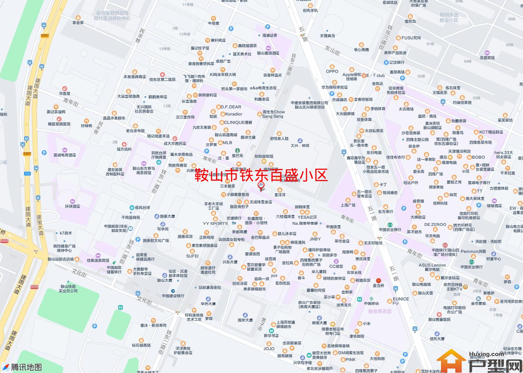 铁东百盛小区小区 - 户型网