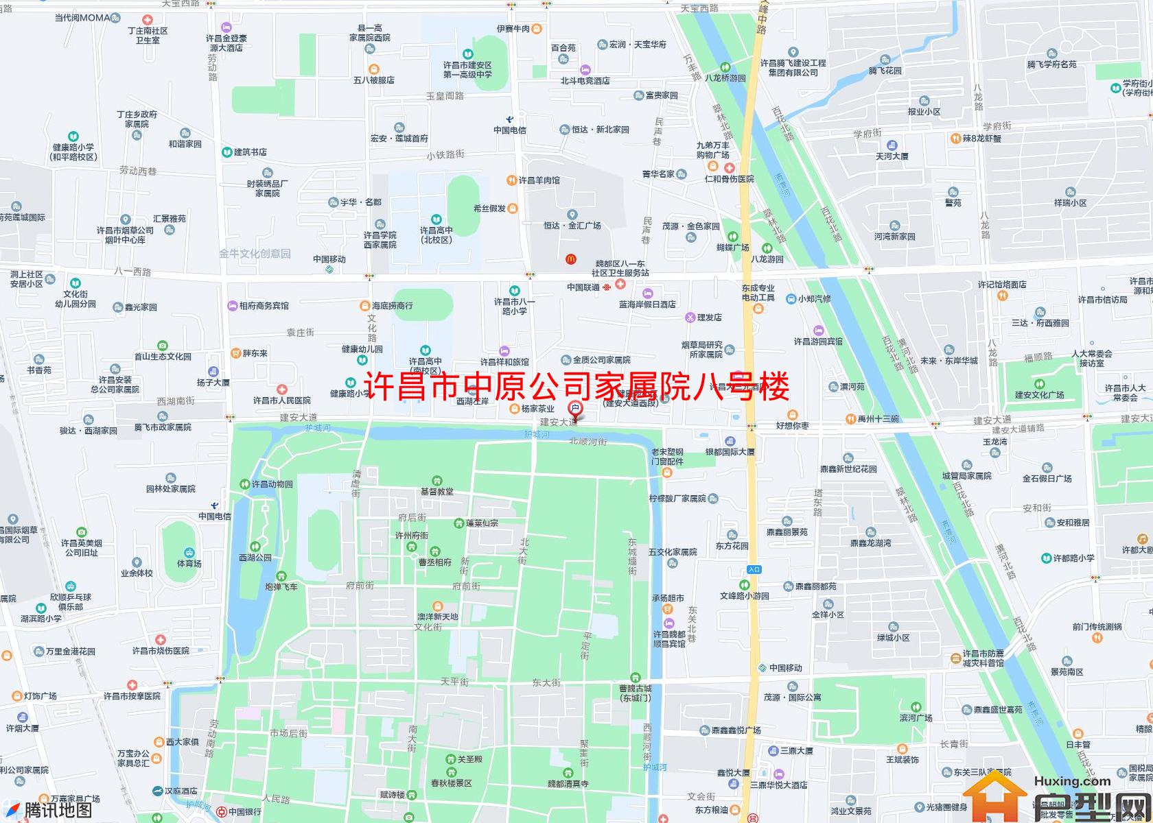 中原公司家属院八号楼小区 - 户型网