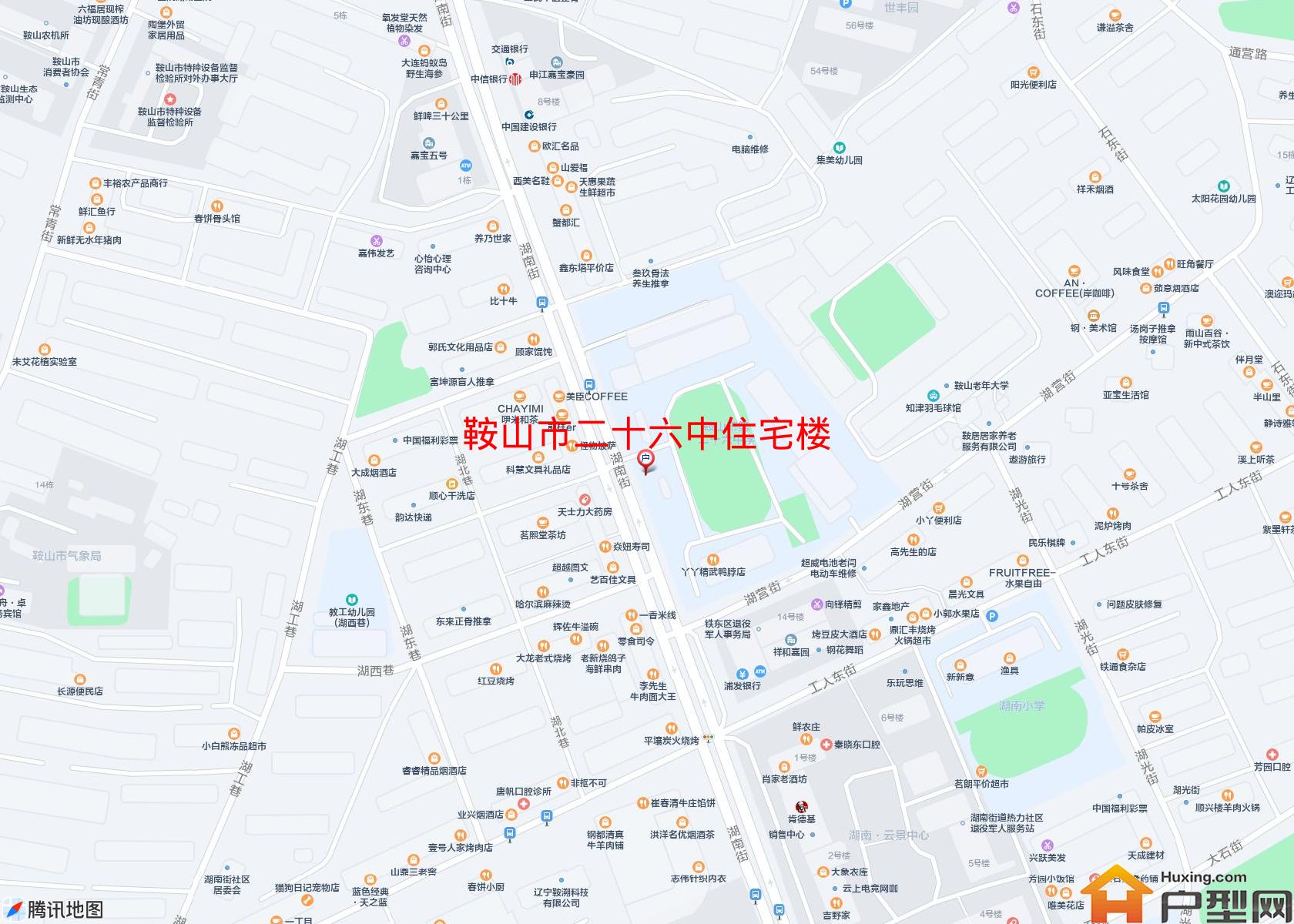 二十六中住宅楼小区 - 户型网