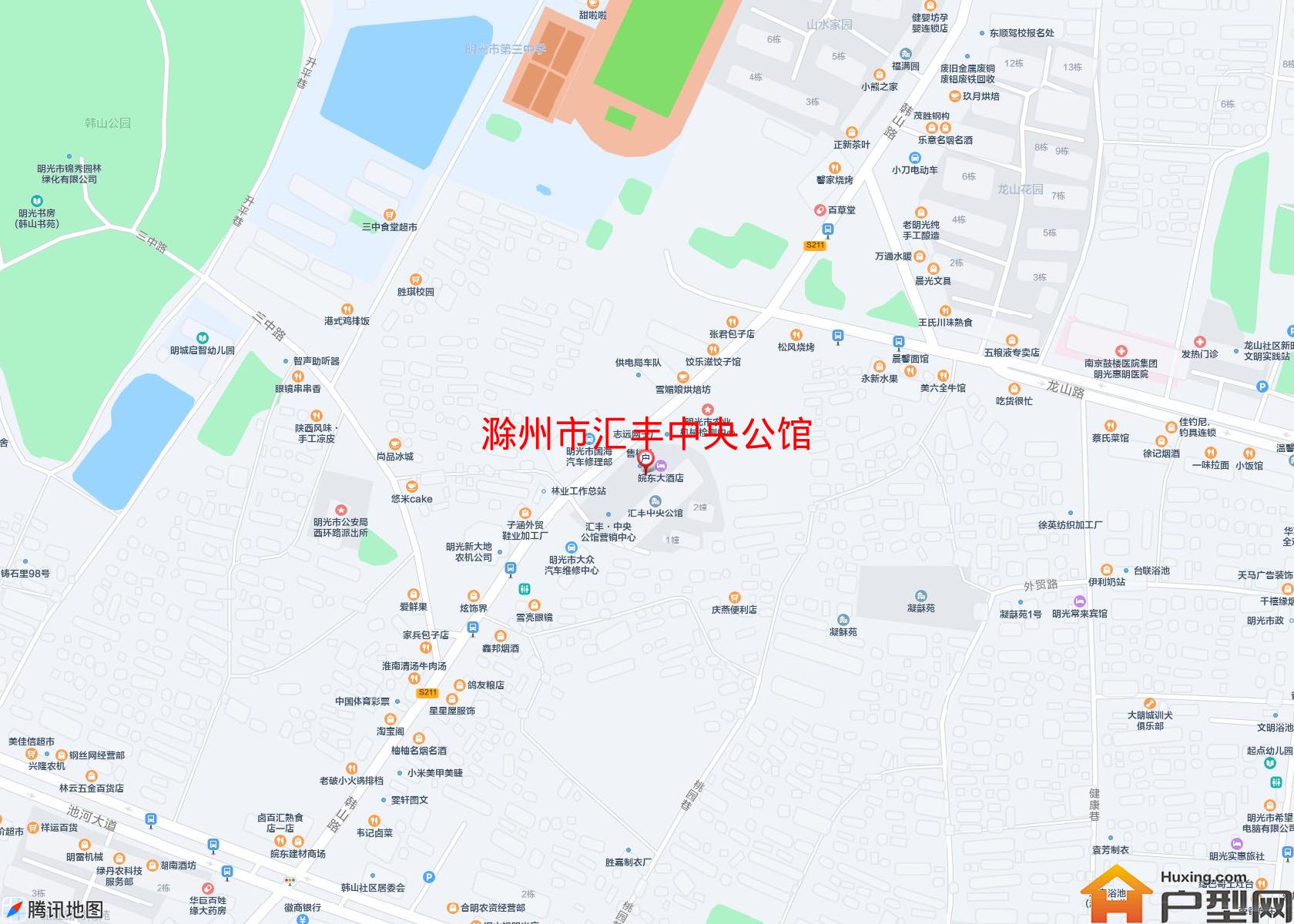 汇丰中央公馆小区 - 户型网