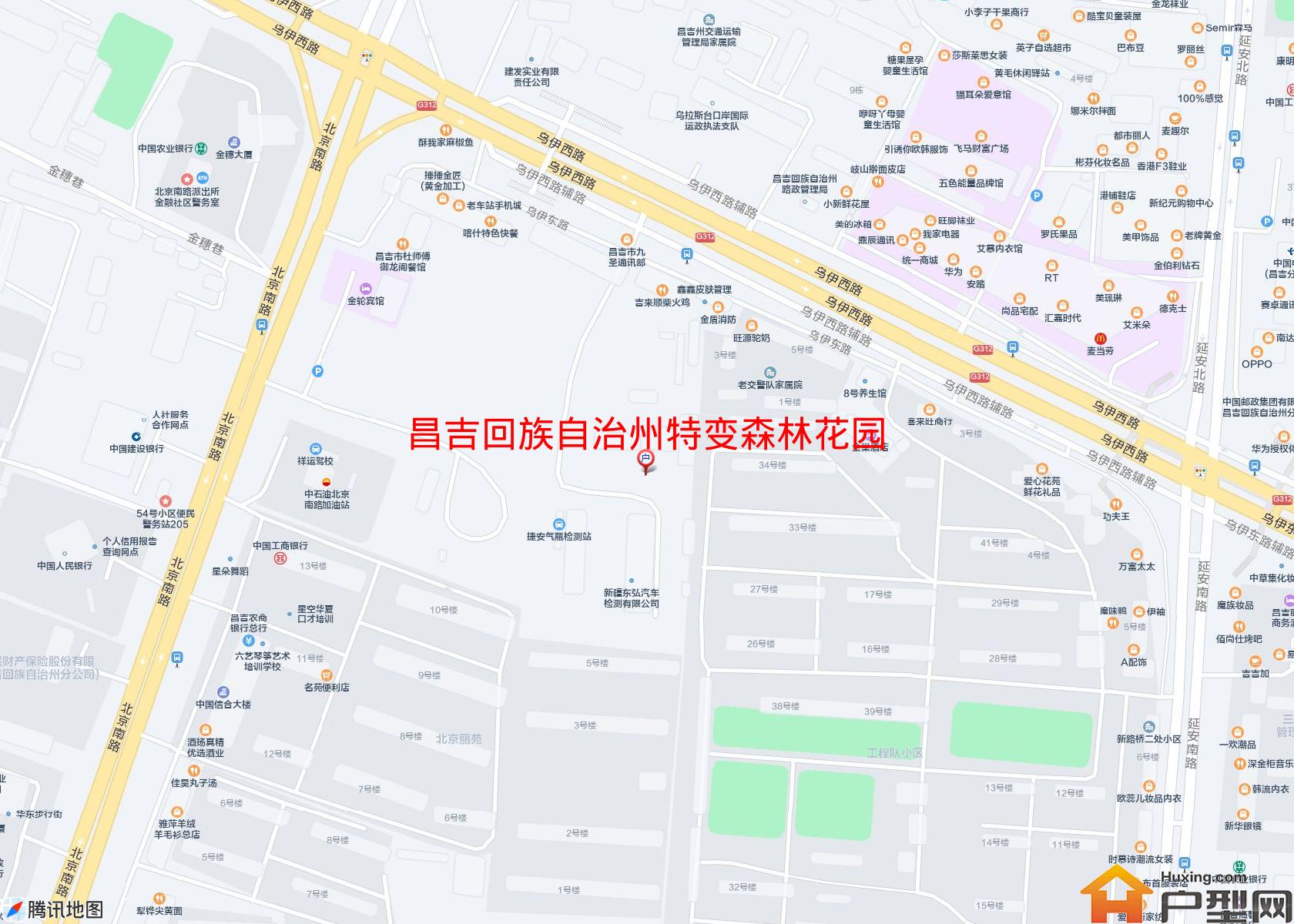 特变森林花园(长宁南路)小区 - 户型网