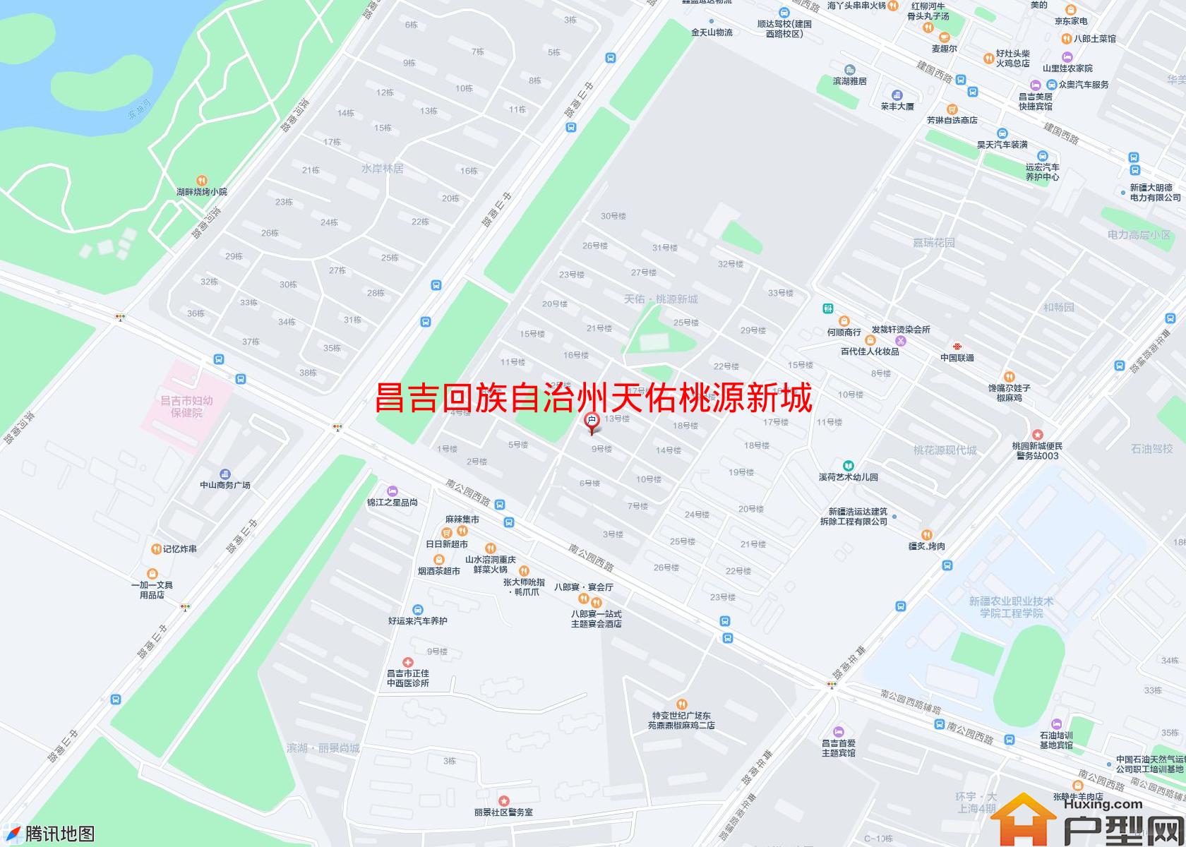 天佑桃源新城(南公园路307号)小区 - 户型网