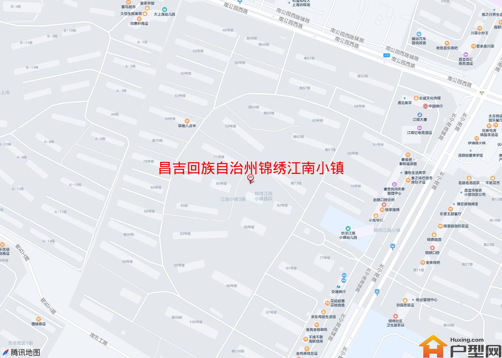 锦绣江南小镇西院(长宁路)小区 - 户型网